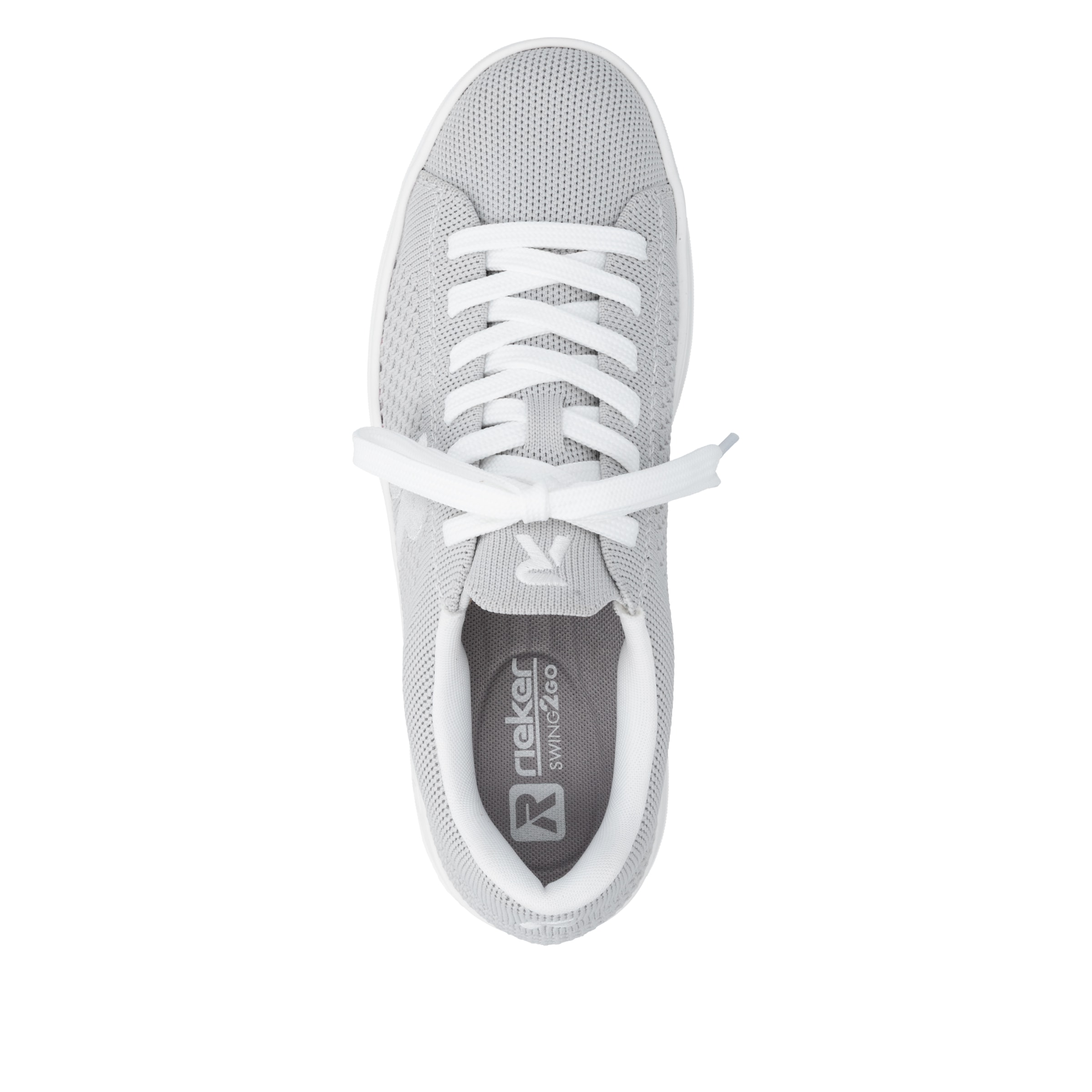 RIEKER Sport Slip-On Sneaker »Swing2GO«  Schlupfschuh, Freizeitsneaker mit aufgesetzter Schnürung