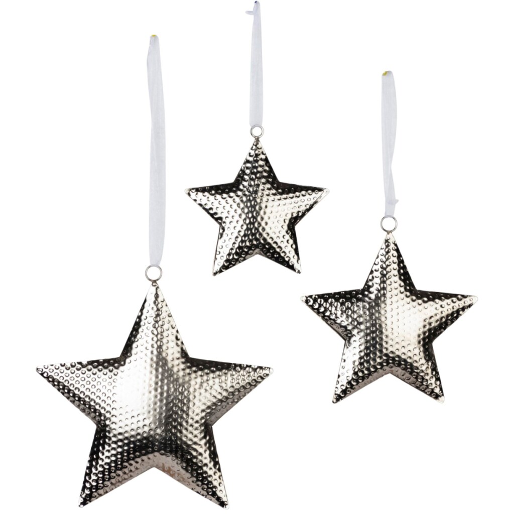 Schneider Baumbehang »Weihnachtsdeko, Christbaumschmuck«, (Set, 3 St.)