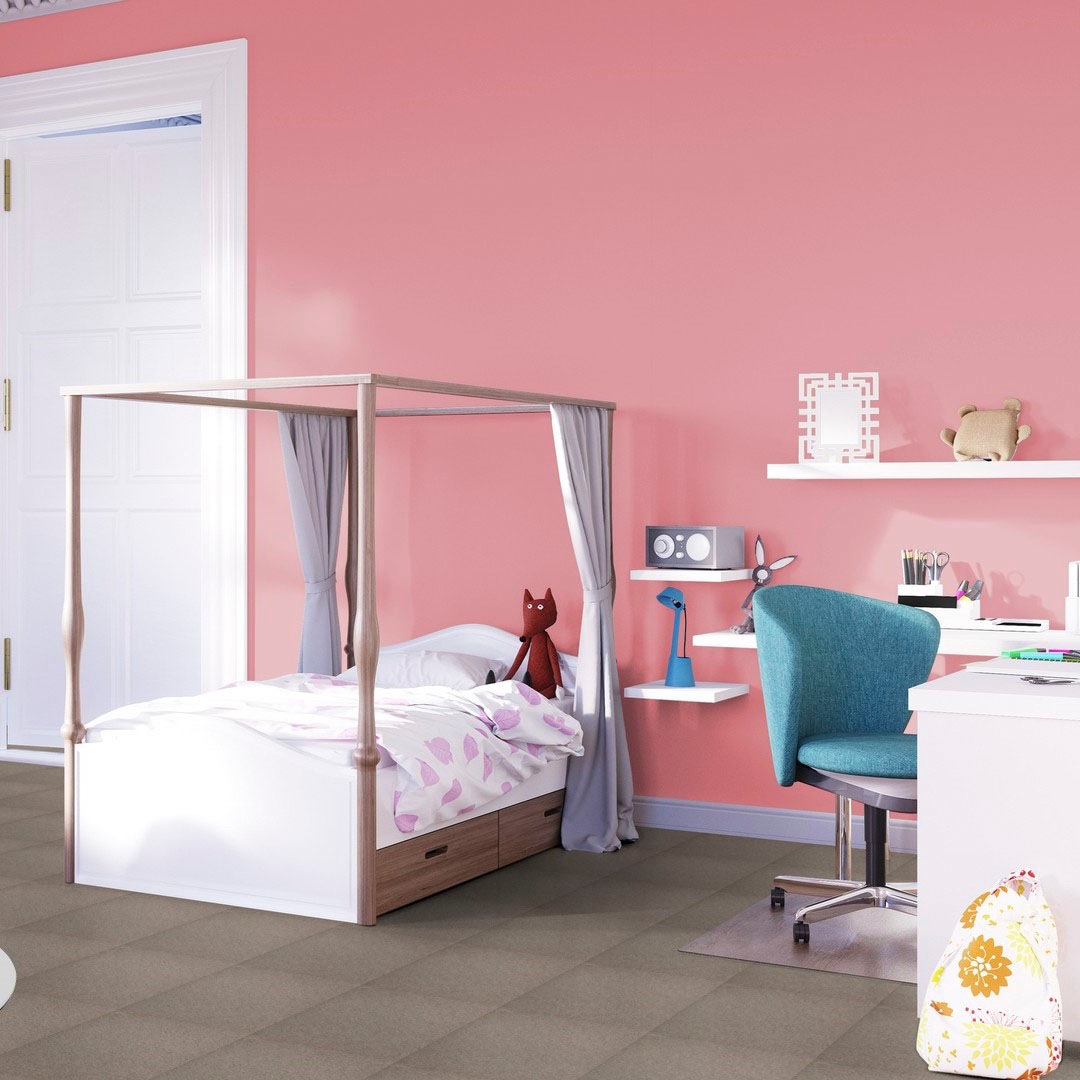 Bodenmeister Teppichboden »Jupiter, Velours - meliert, Made in Belgium«, rechteckig, 7,5 mm Höhe, Wohnzimmer, Schlafzimmer, Kinderzimmer, Breite 400/500 cm