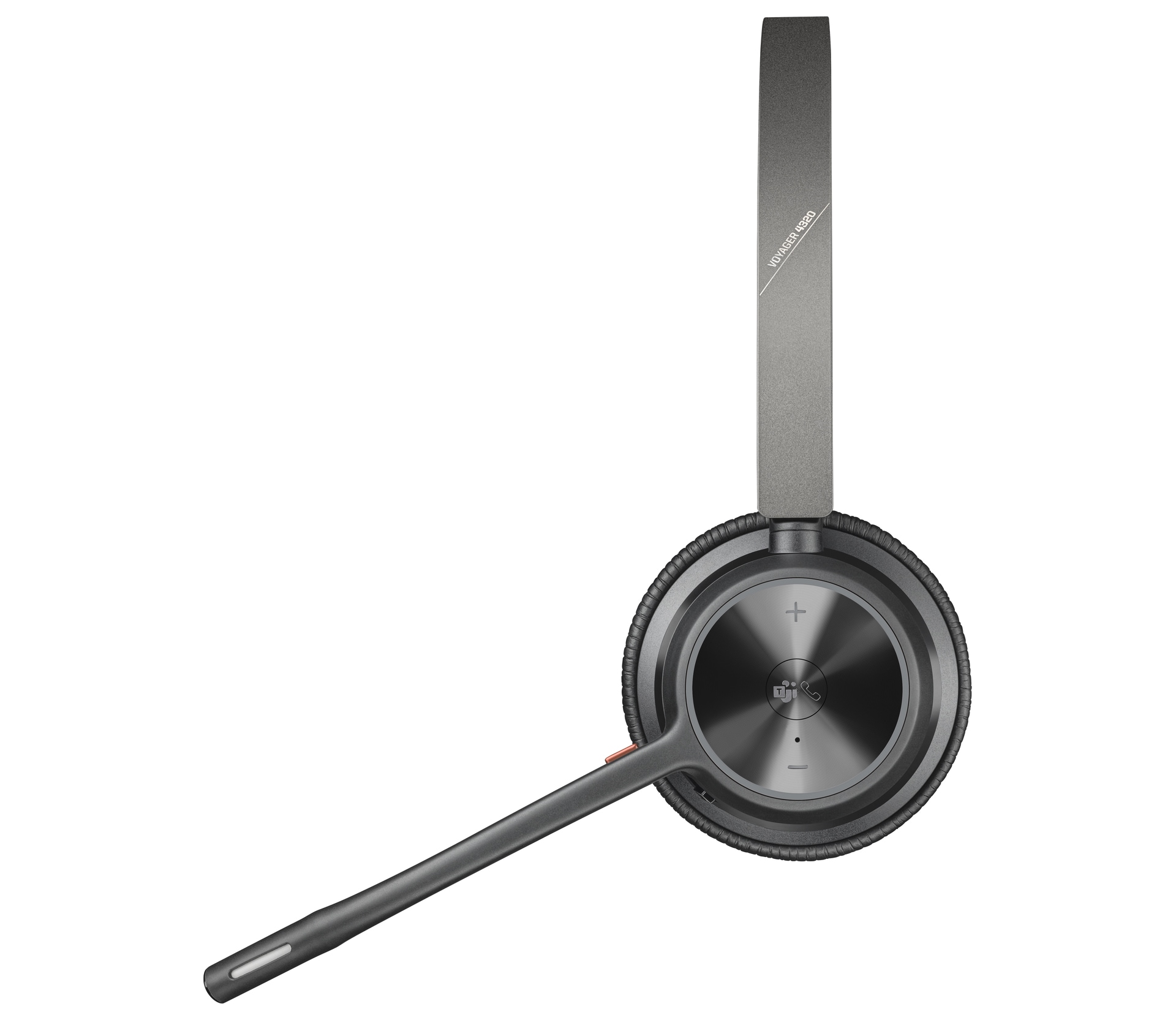 Poly Wireless-Headset »BT Headset Voyager 4320 USB-A/C Teams«, Bluetooth, Noise-Cancelling, Noise-Cancelling