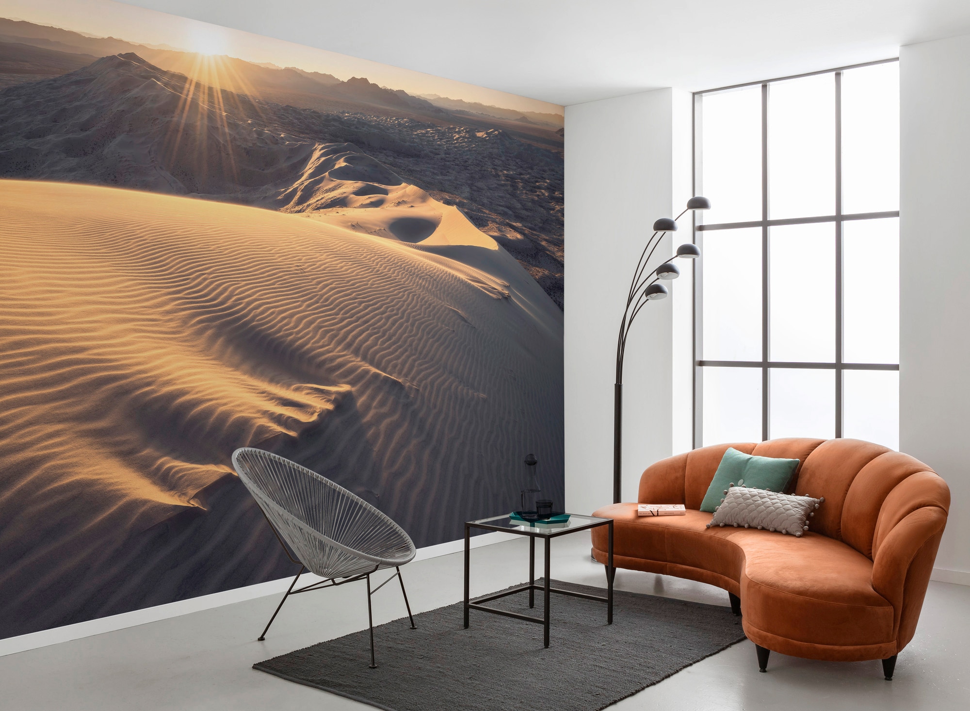 Komar Vliestapete »Digitaldruck Vlies - Mojave Heights - Größe 450 x 280 cm«, bedruckt, Wohnzimmer, Schlafzimmer