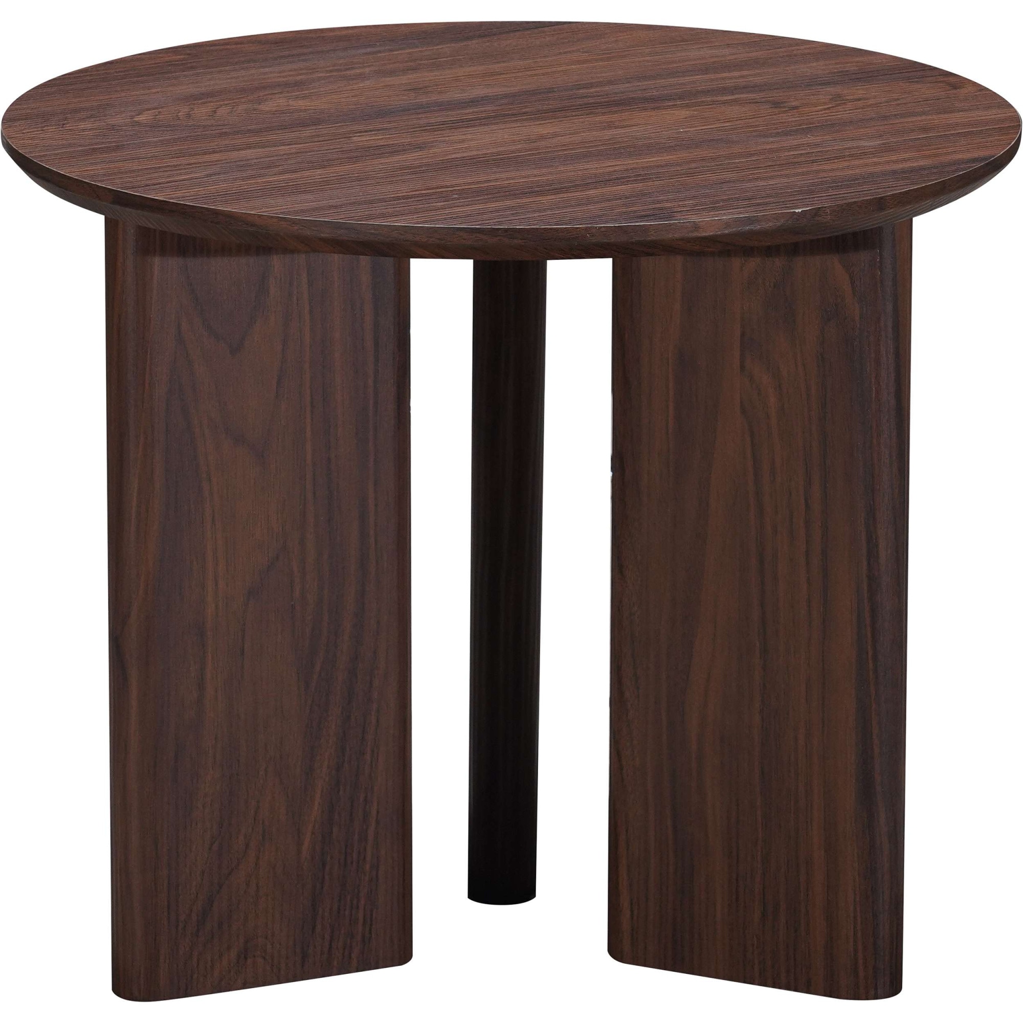 OTTO home Beistelltisch »Cassian« 1 Stk. tlg. Walnussoptik, modernes Fußgestell, Breite 50 cm