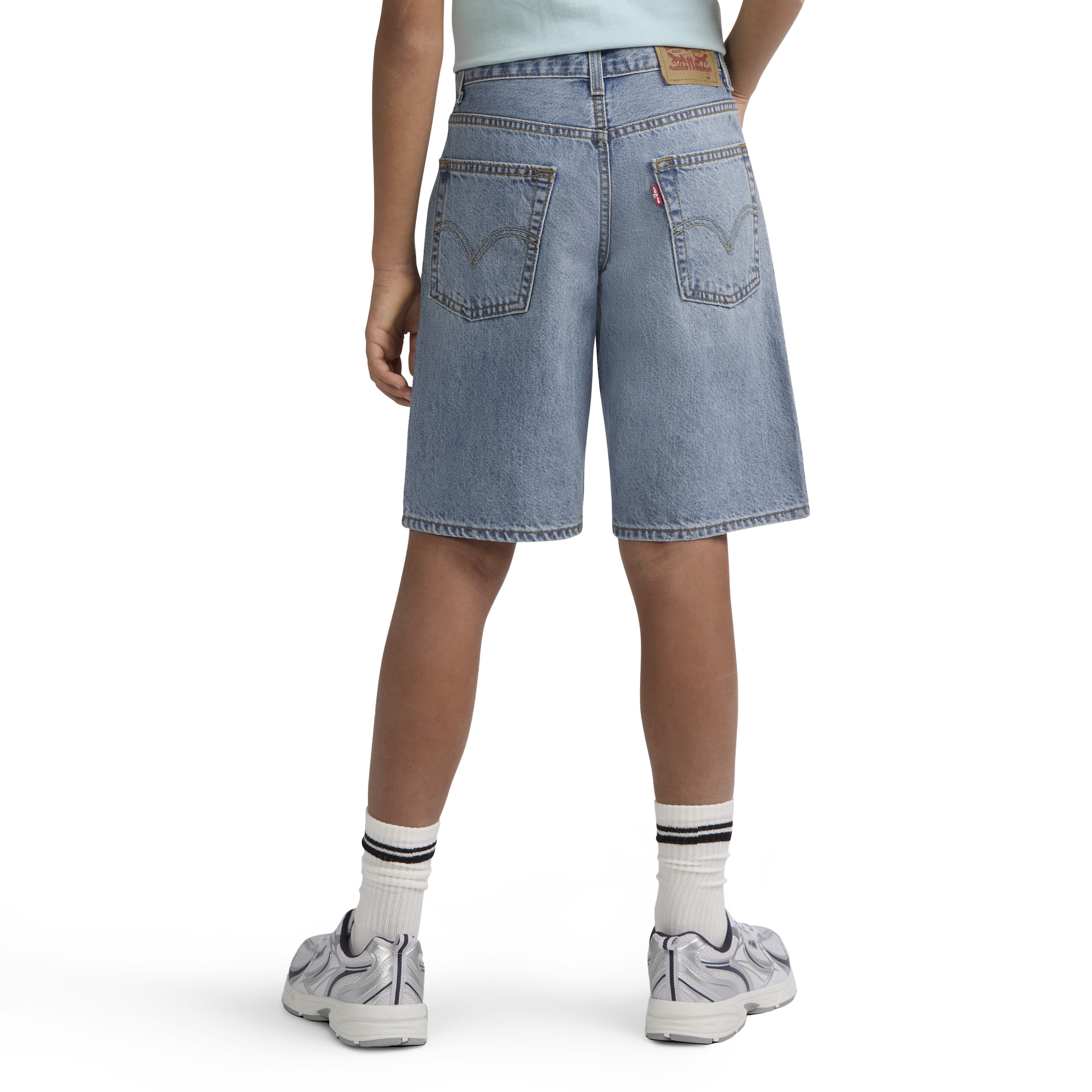 Levi's® Kids Jeansshorts aus robustem Baumwolldenim