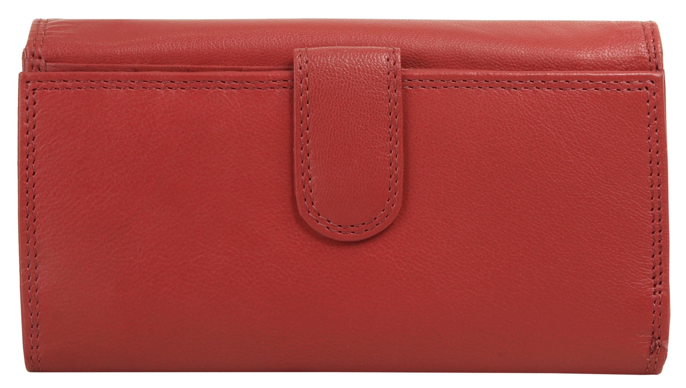Bagan Damen Geldbörse echt Leder in rot
