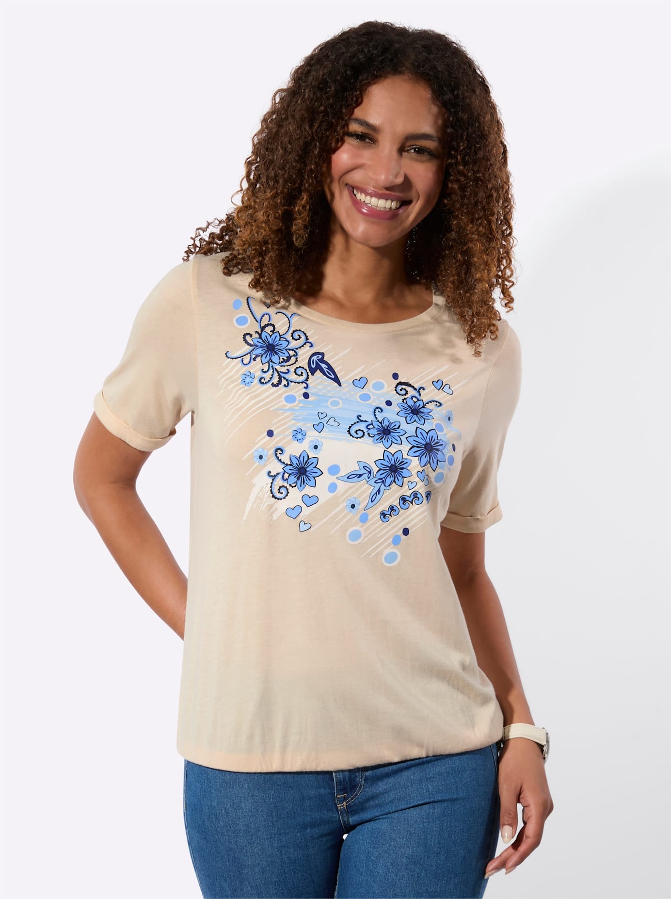 Inspirationen Kurzarmshirt »Kurzarm-Shirt« 1 tlg.