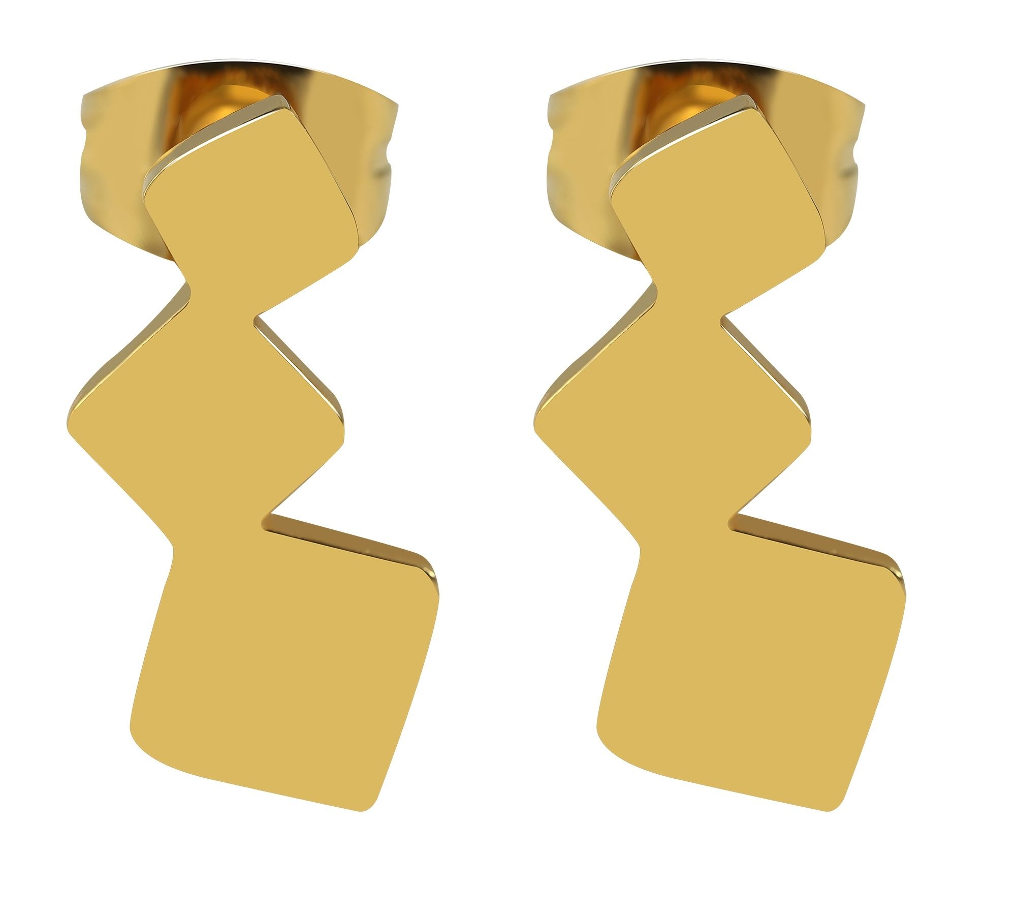 Adelia´s Paar Ohrstecker »Damen Ohrringe ¿ Ohrstecker aus Edelstahl«