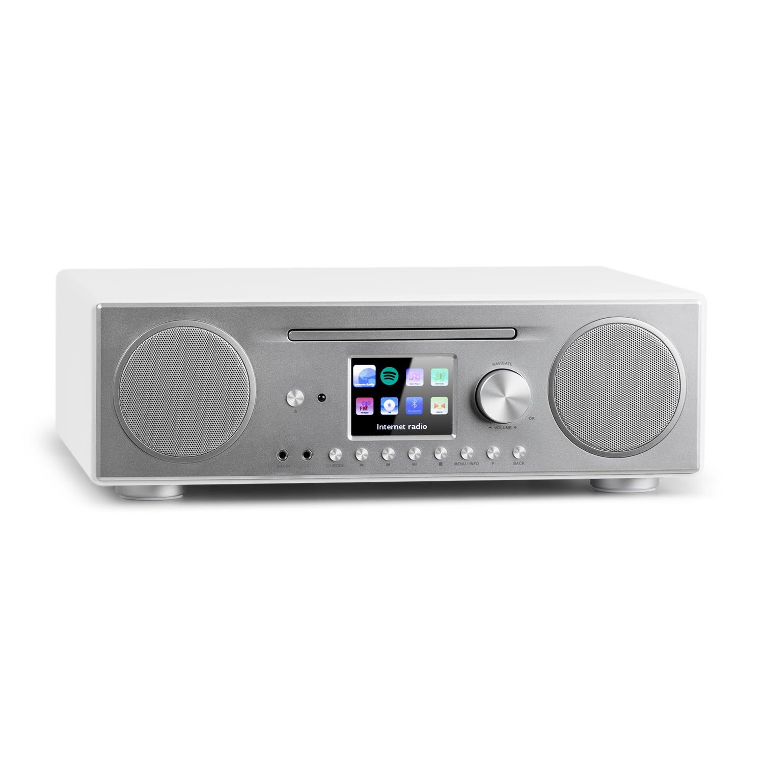 Auna CD Internetradio DAB+ Radio Netzwerkplayer MP3 Bluetooth Spotify