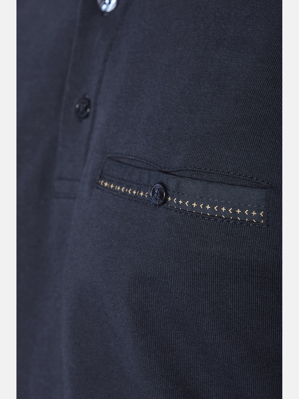 Babista Langarm-Poloshirt »Langarm-Poloshirt DOROCASTI«, (1 tlg.), aus reinem Baumwolljersey