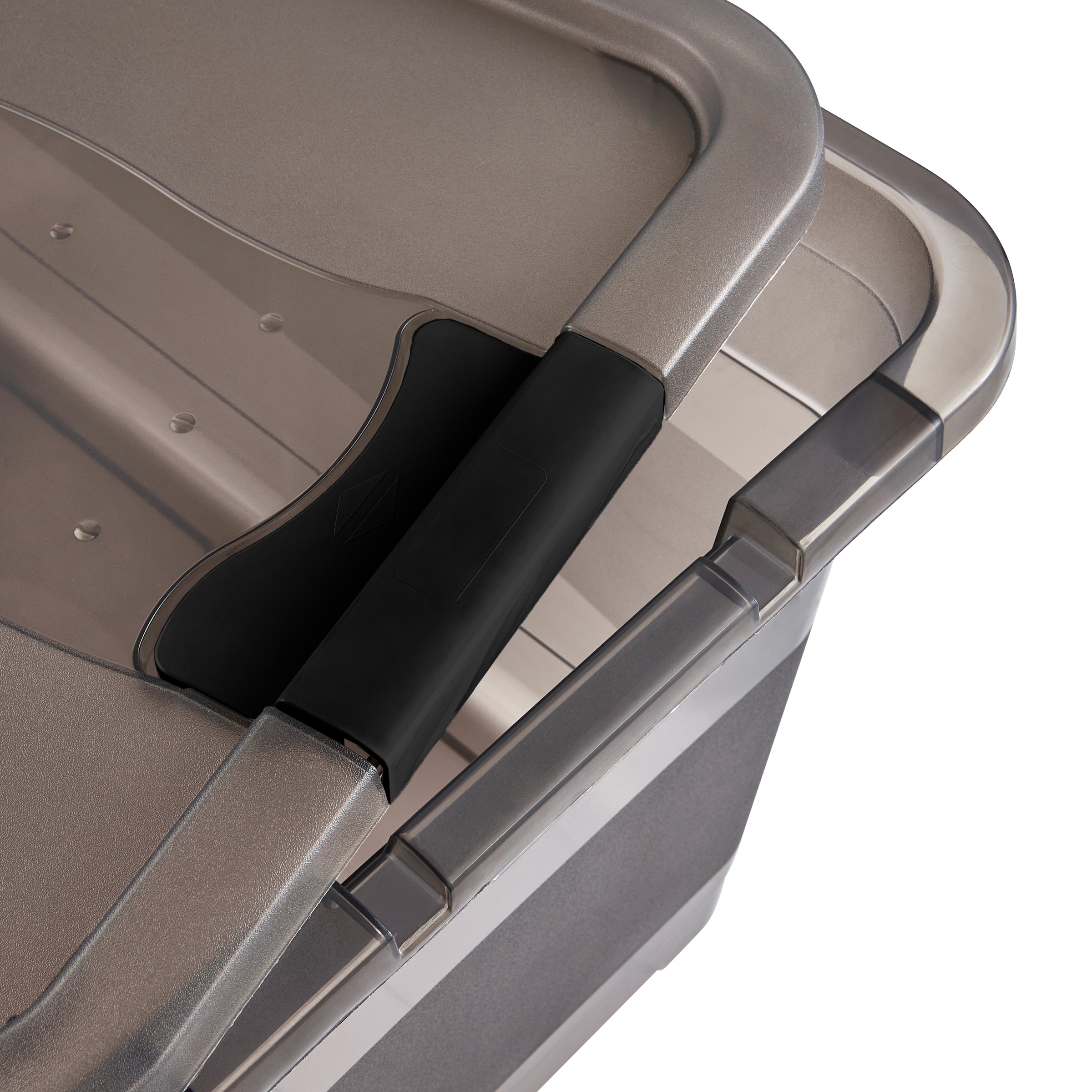 keeeper Aufbewahrungsbox »Cornelia, 2er Set, 52 L, 59,5 x 39,5 x 34 cm« durch Clips verschließbar, Griffe am Boden