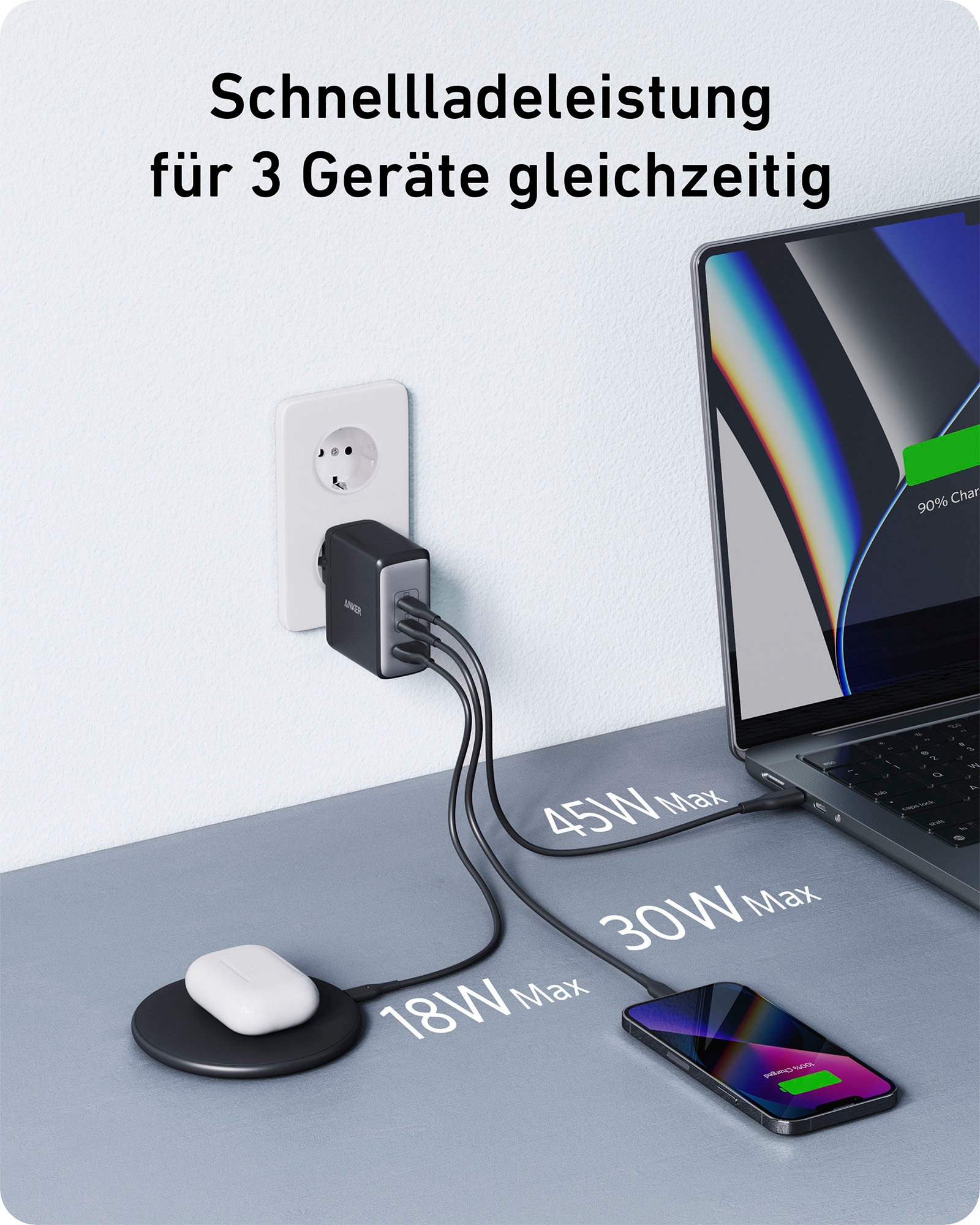 Anker Smartphone-Ladegerät »736 Charger (Nano II 100W)«