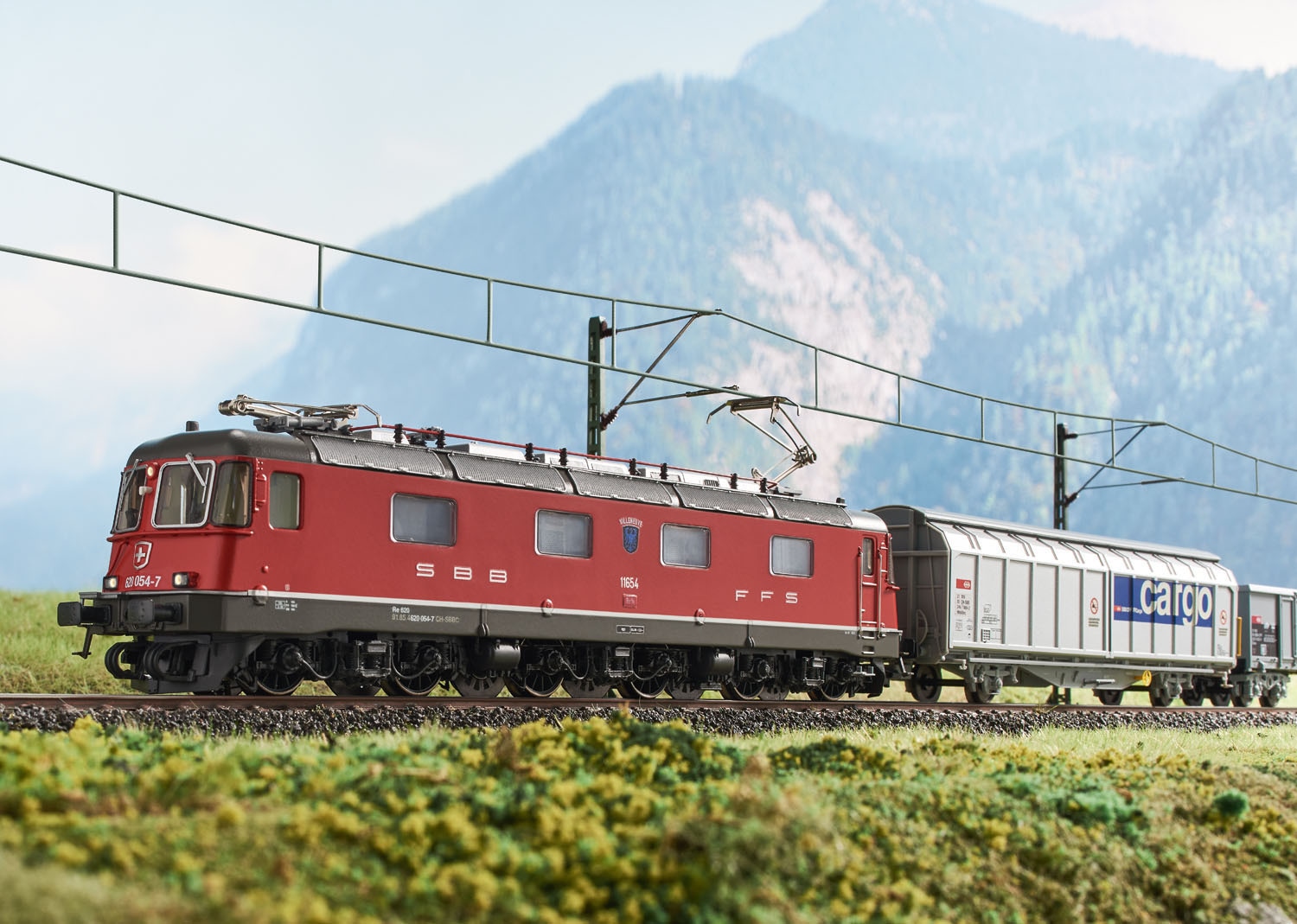 Märklin Modelleisenbahn-Set »Digital-Startpackung "Schweizer Güterzug mit Re 620" - 29488«, mit Licht- und Soundeffekten; Made in Europe