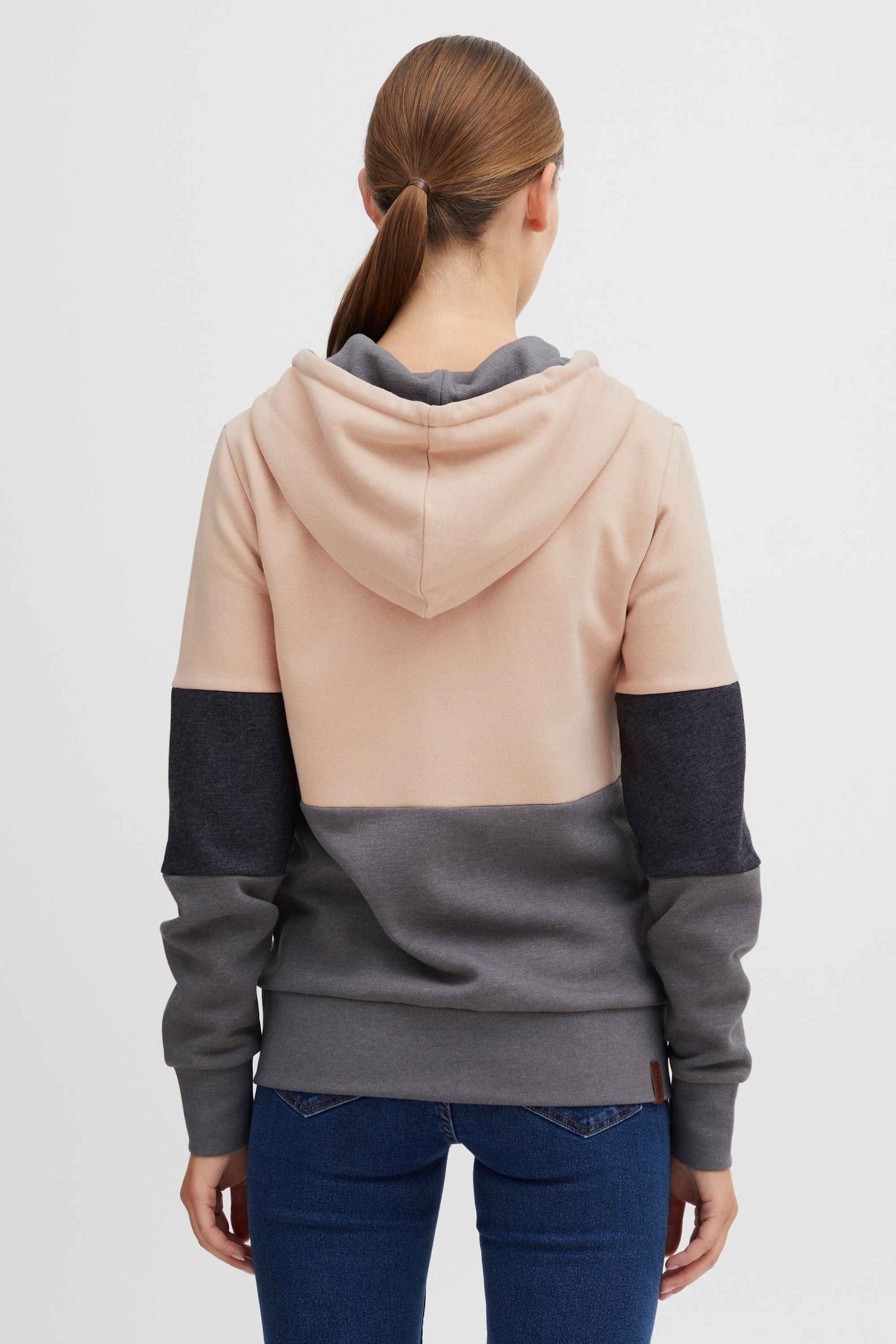 OXMO Funktions-Kapuzensweatjacke »Strickjacke OXKate«