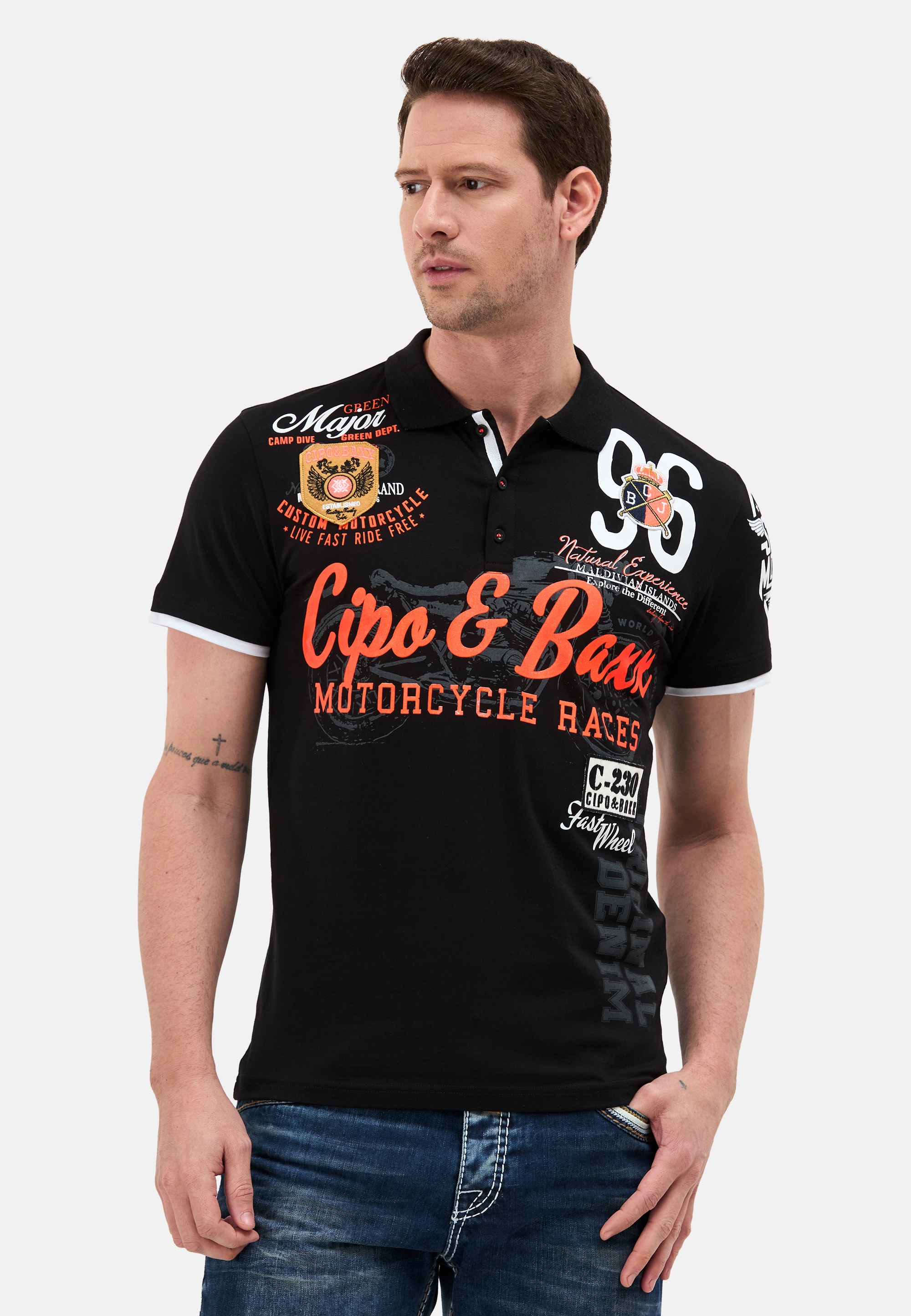 Cipo & Baxx Poloshirt