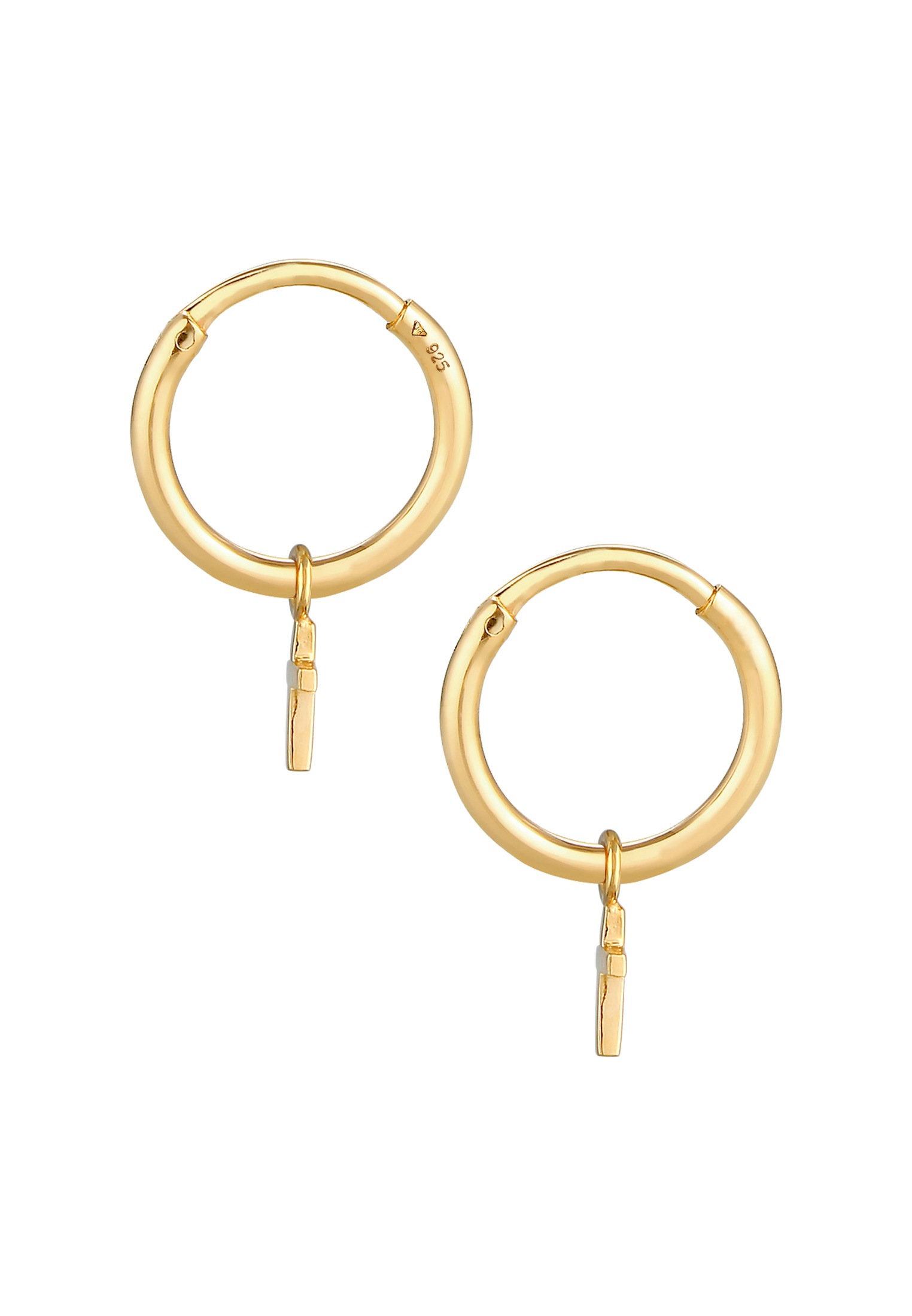 Elli Ohrring und Ketten Set »Schmuckset Kreuz Symbol Armband Ohrstecker Set 925 Silber«