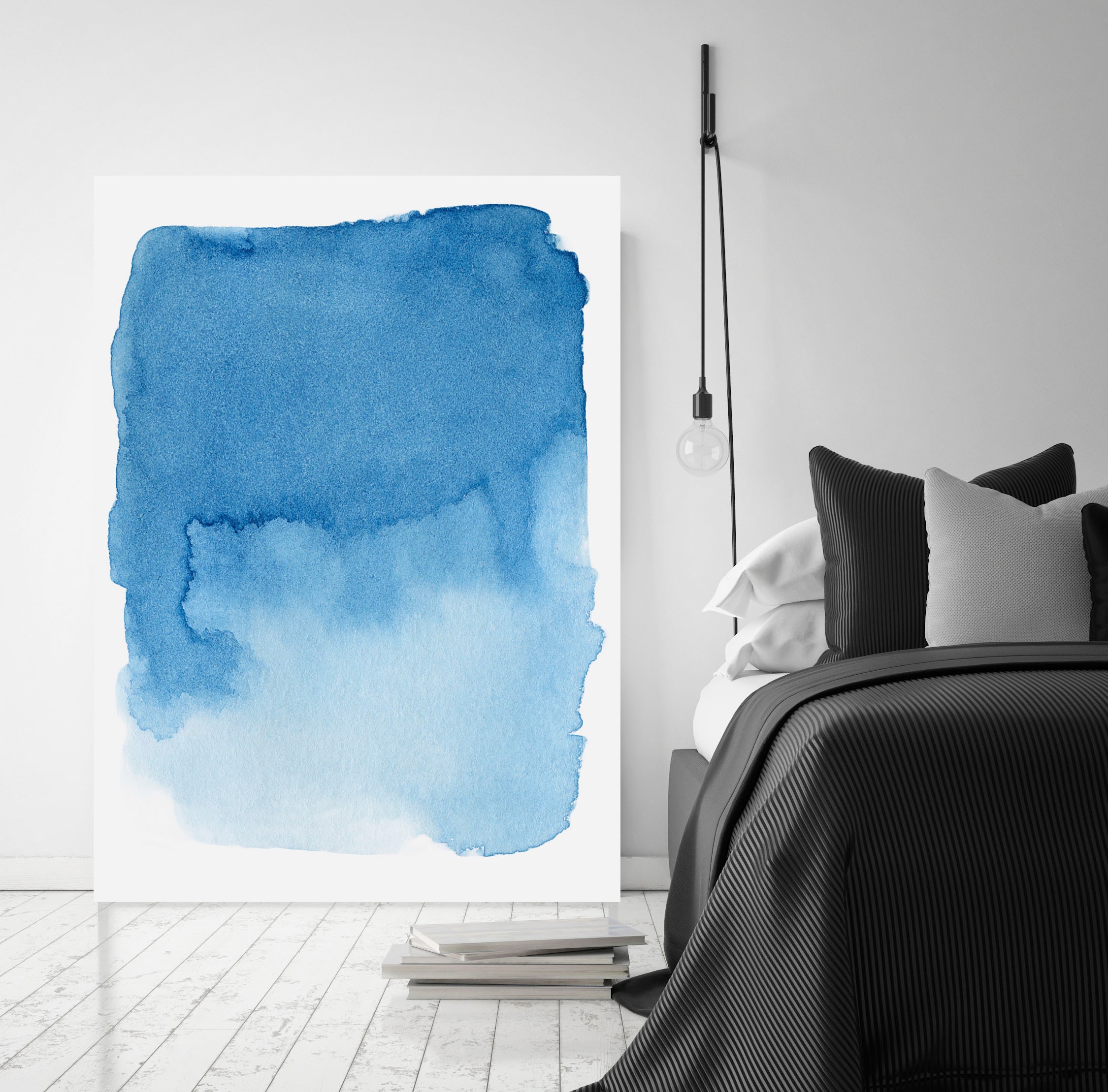 queence Leinwandbild »Farbe« Abstrakte | Kunst | Modern Premium-Leinwandstoff, Handarbeit aus Deutschland