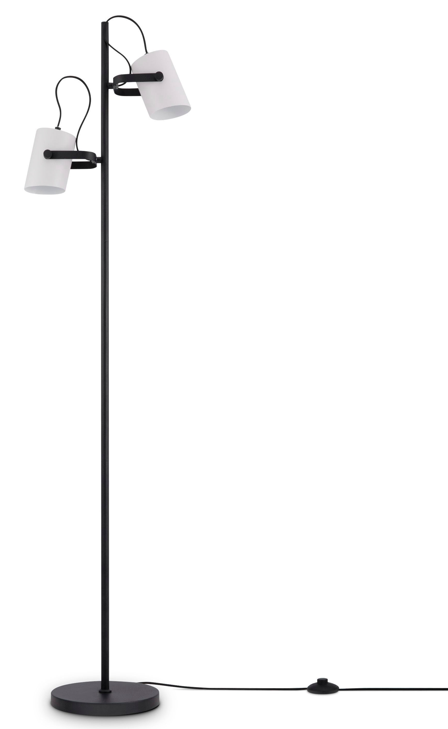 Stehlampe »KARL«, 2 flammig-flammig, mit kompatiblen Dimmer und Leuchtmittel