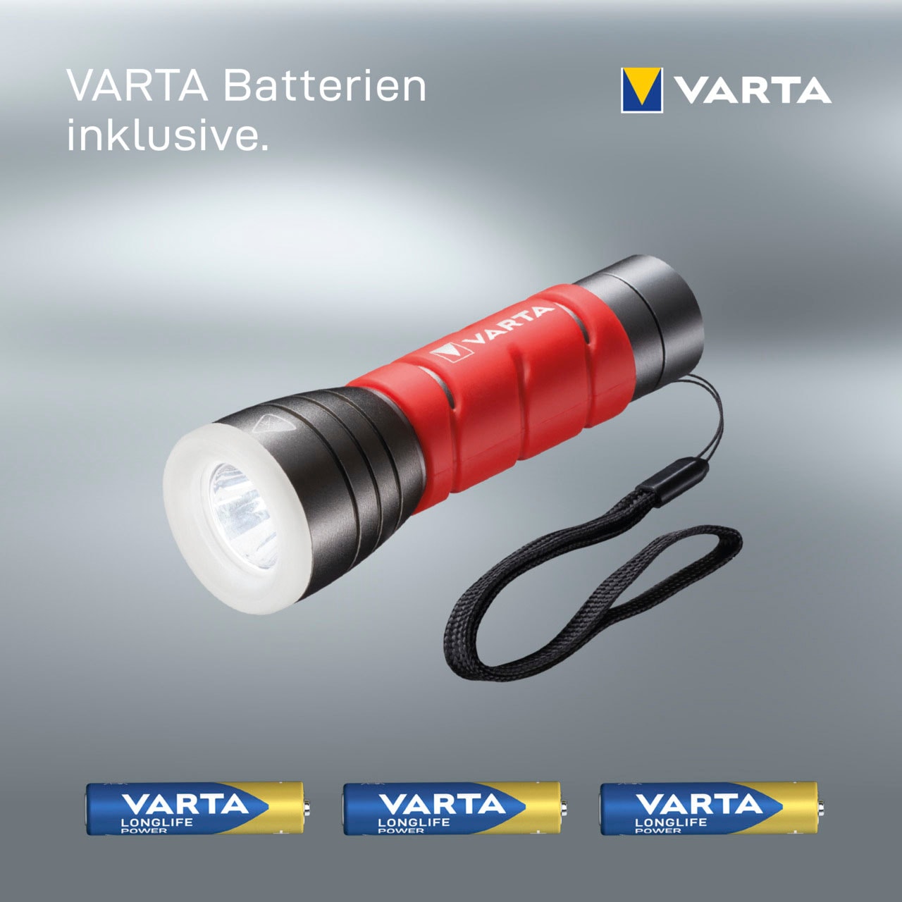 VARTA Taschenlampe »Outdoor Sports F10 Taschenlampe inkl. 3x LONGLIFE Power AAA Batterien«