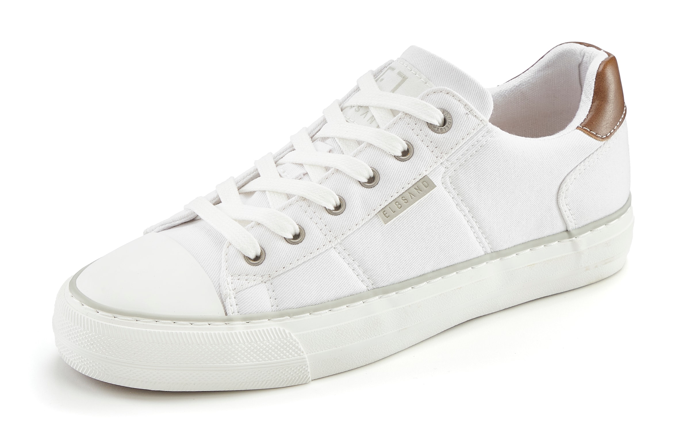Elbsand Sneaker »Textilschuh, Schnürschuh«, Schnürhalbschuh, Freizeitschuh, Stoffschuh, Halbschuh Unisex VEGAN
