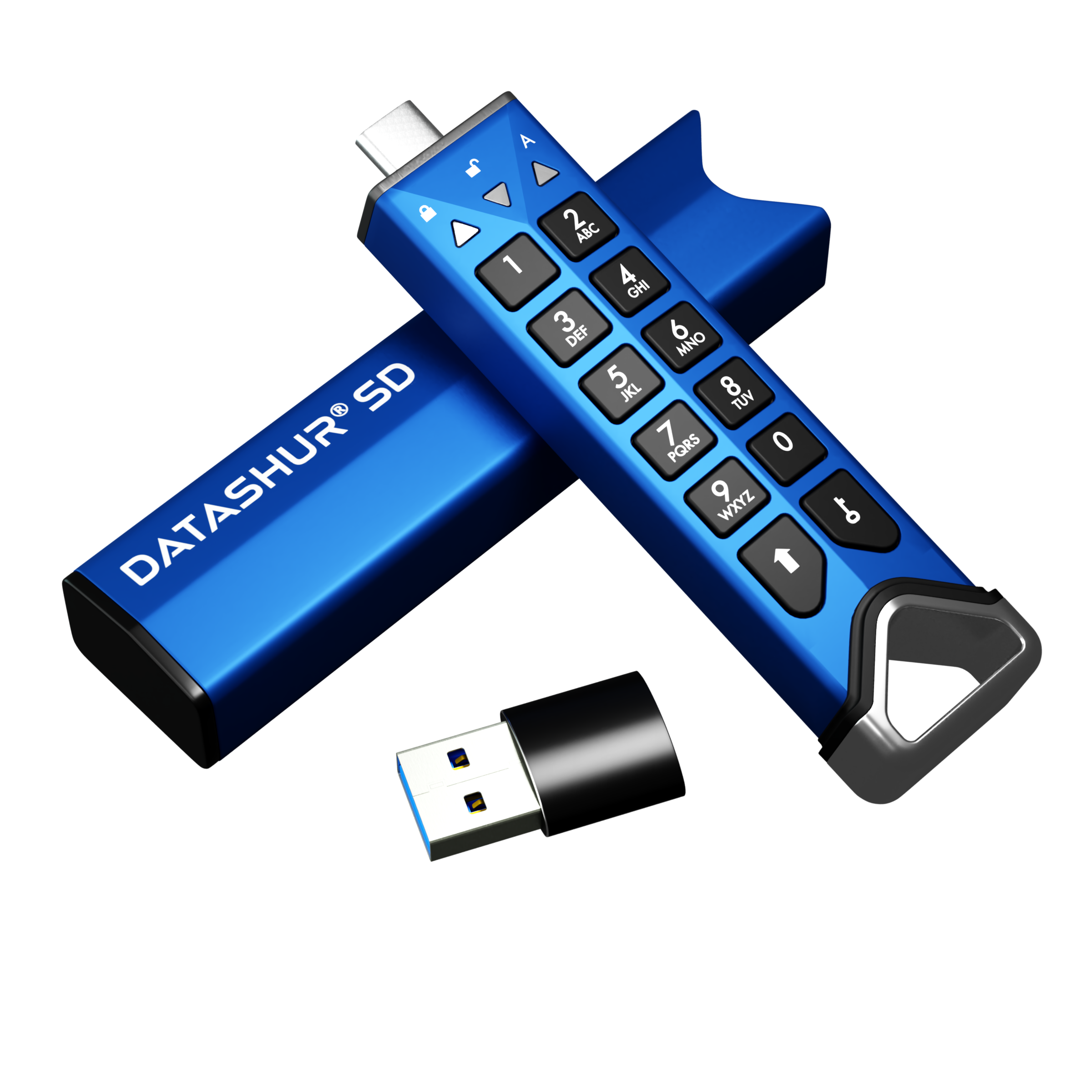 iStorage USB-Stick »datAshur SD«, (USB 3.2 Lesegeschwindigkeit 100 MB/s)