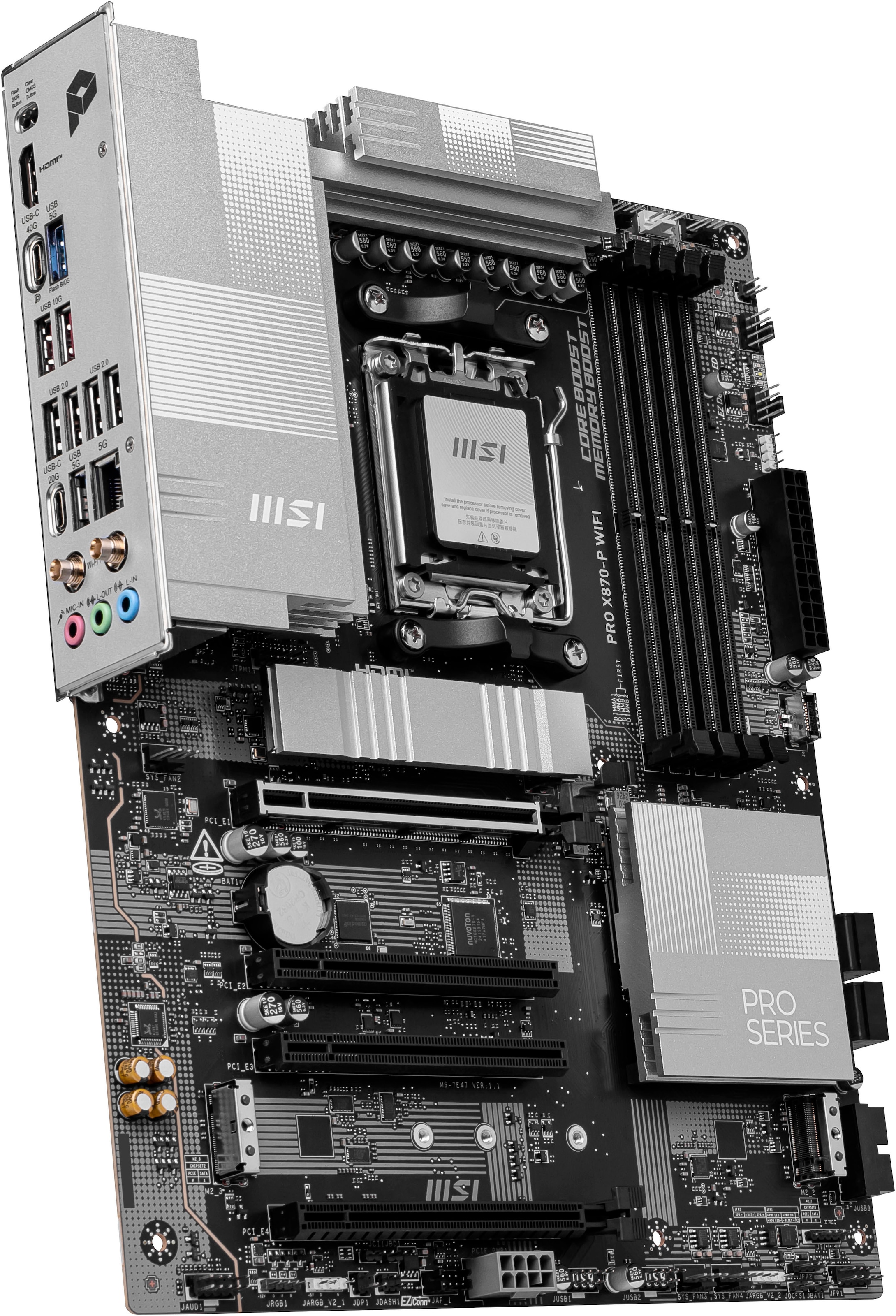 MSI Mainboard »PRO X870-P WIFI«