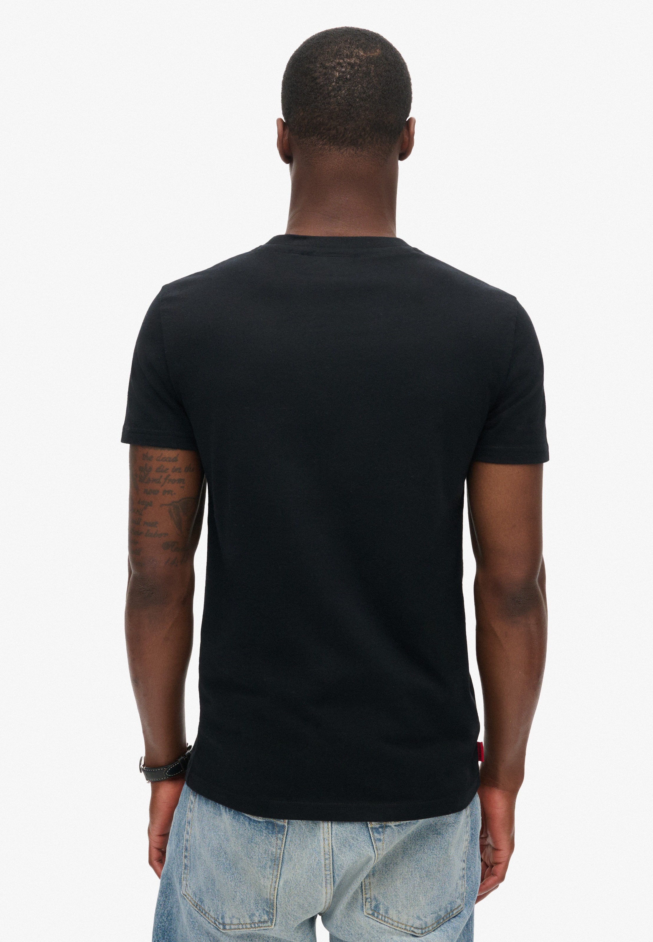 Superdry Rundhalsshirt »ESSENTIAL CONTRAST EMB TEE«