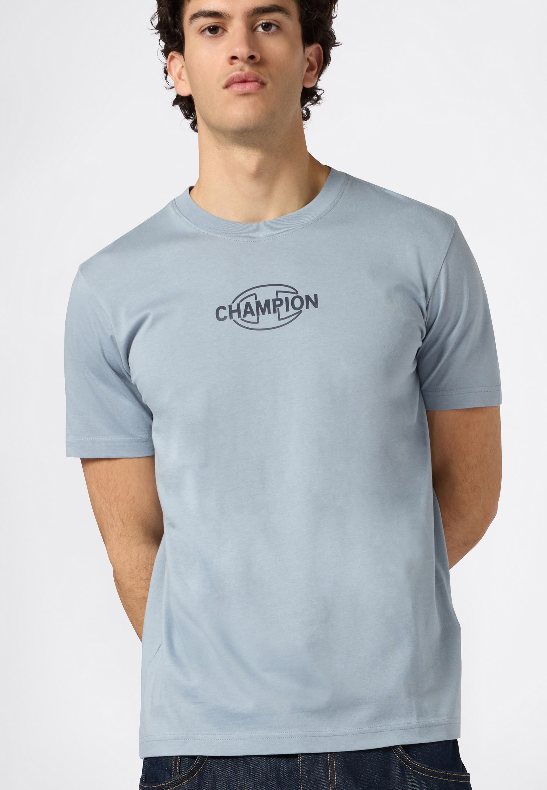 Champion T-Shirt »Graphic Crewneck T-Shirt« sportlicher Stil, aus Baumwolle