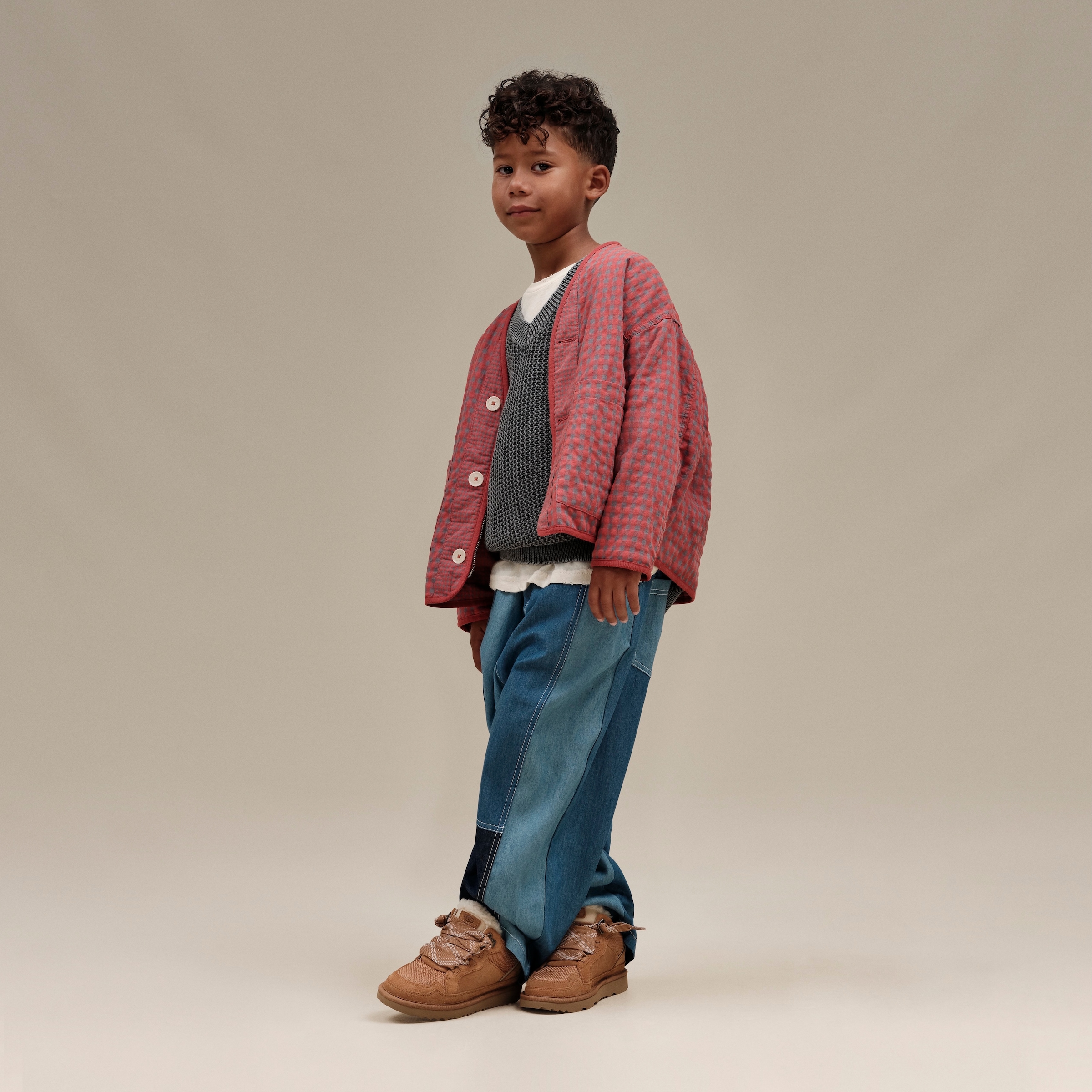 UGG Sneaker »LOWMEL«, Babyschuh, Sneaker mit weichem Fußbett