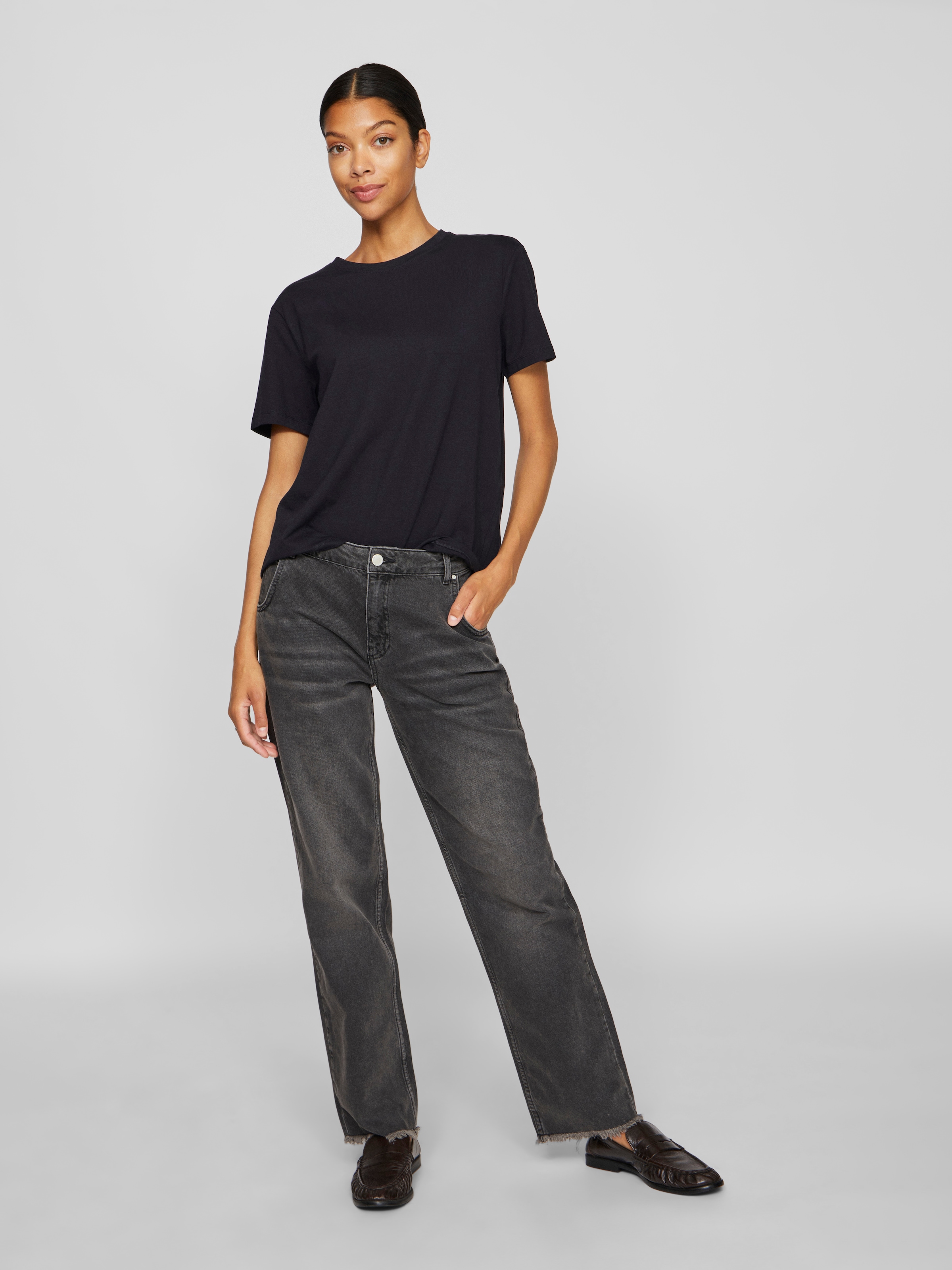 Vila Kurzarmshirt »VINORA S/S T-SHIRT - NOOS«