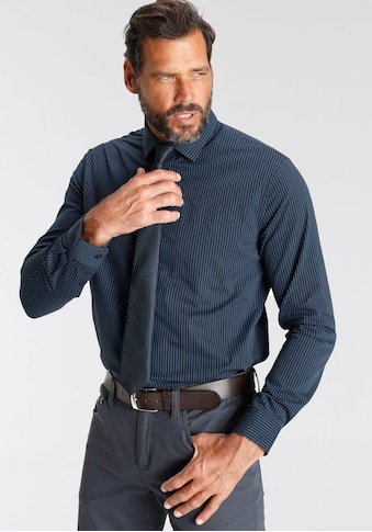 Man's World Businesshemd »mit passender Krawatte, Kentkragen, Brusttasche«, (Set, 2... kaufen
