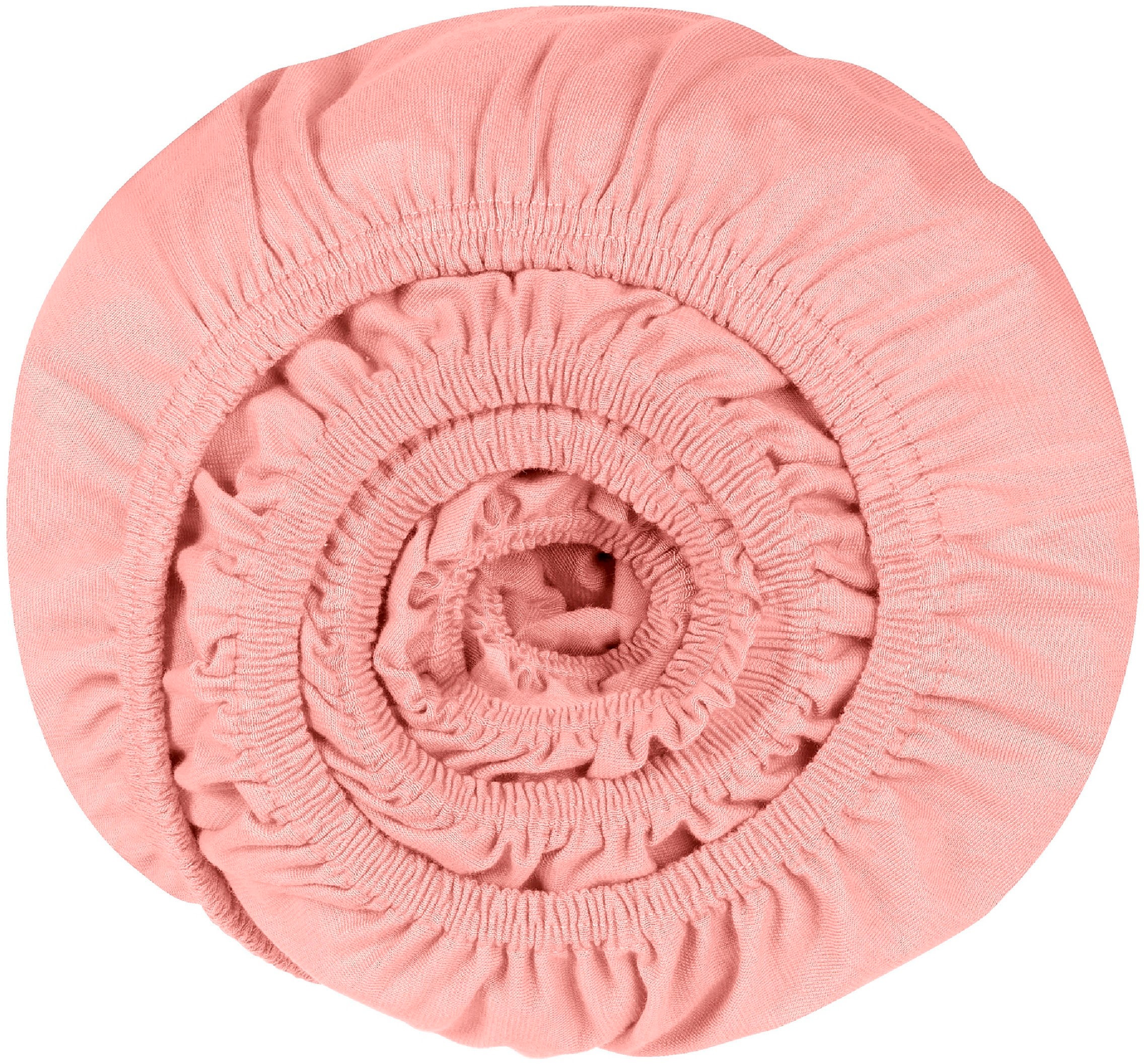 Schiesser Spannbettlaken »Jessi aus 100% Baumwolle«, für Matratzen bis zu 22 cm Höhe, MADE IN GREEN by OEKO-TEX®