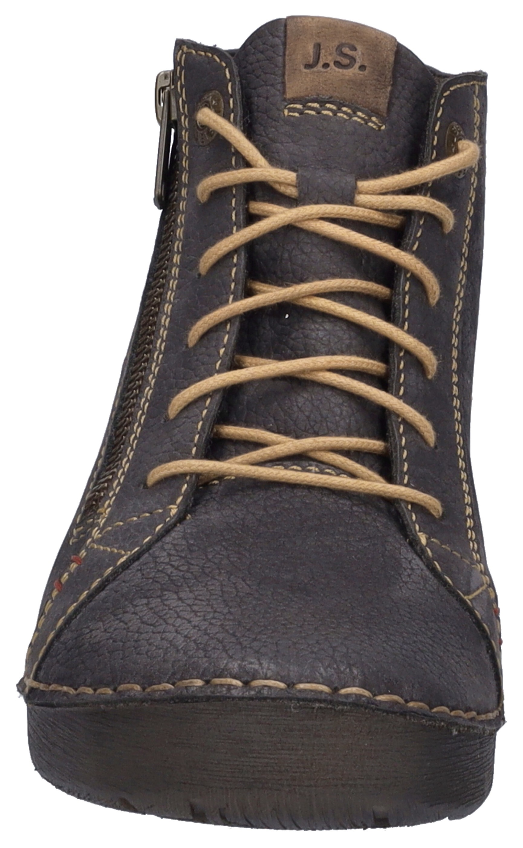 Josef Seibel Schnürstiefelette »Fergey 67«, Schnürstiefel, Winterstiefel, Bequemschuh mit Reißverschluss