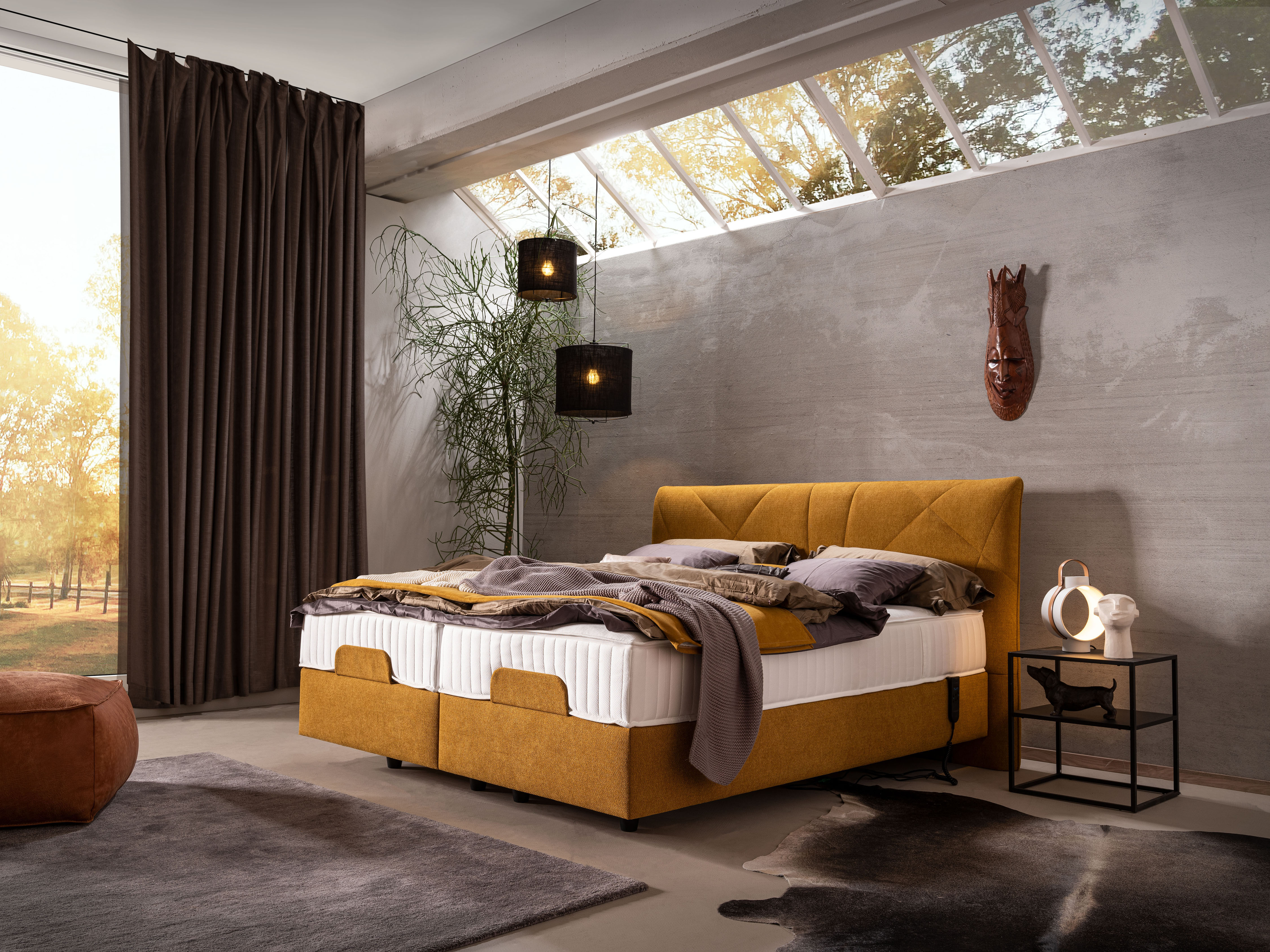 Boxspringbett »Valmira«, mit Motor, in unterschiedlichen Ausführungen erhältlich