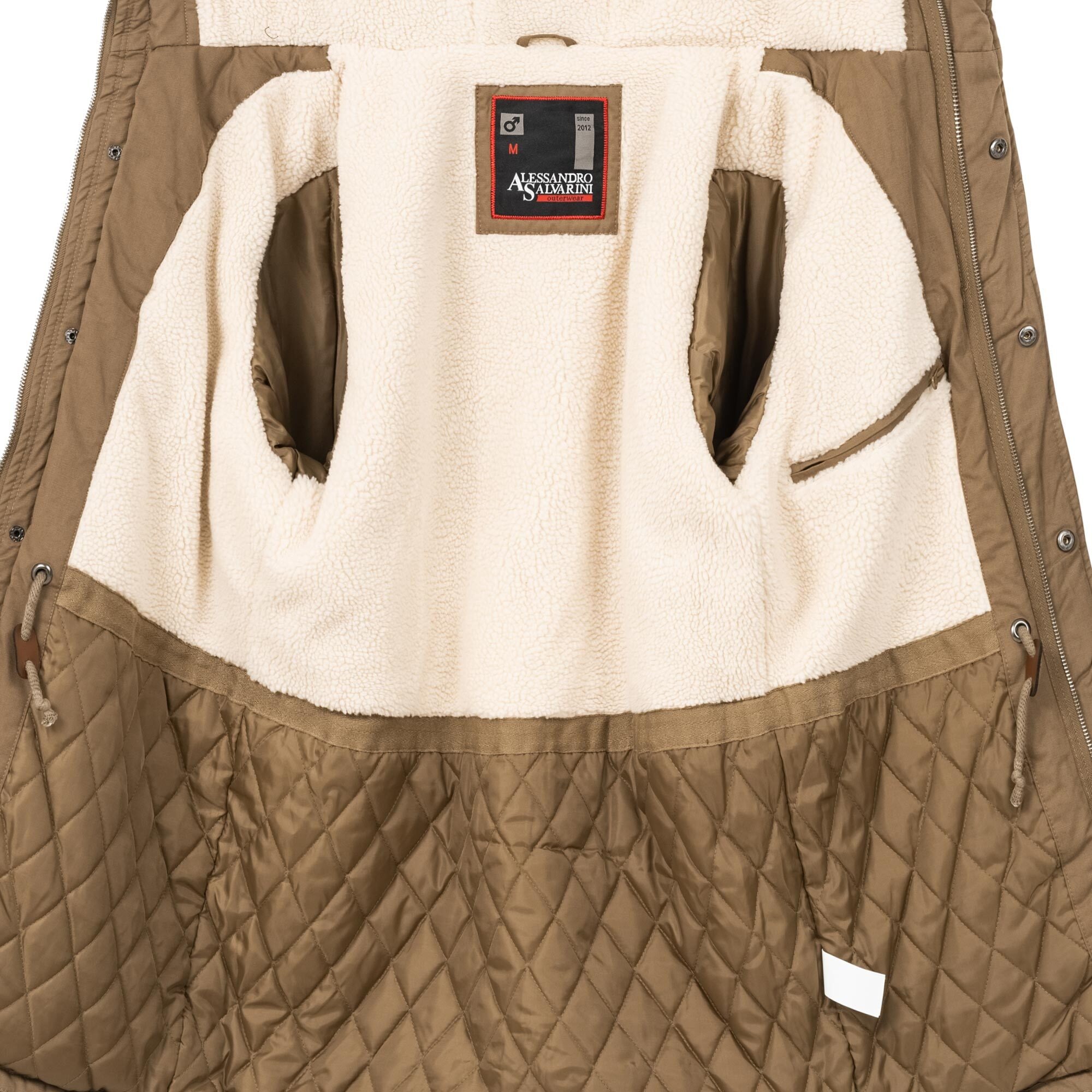 Alessandro Salvarini Winterjacke »A. Salvarini Herren Winter Parka AS138«