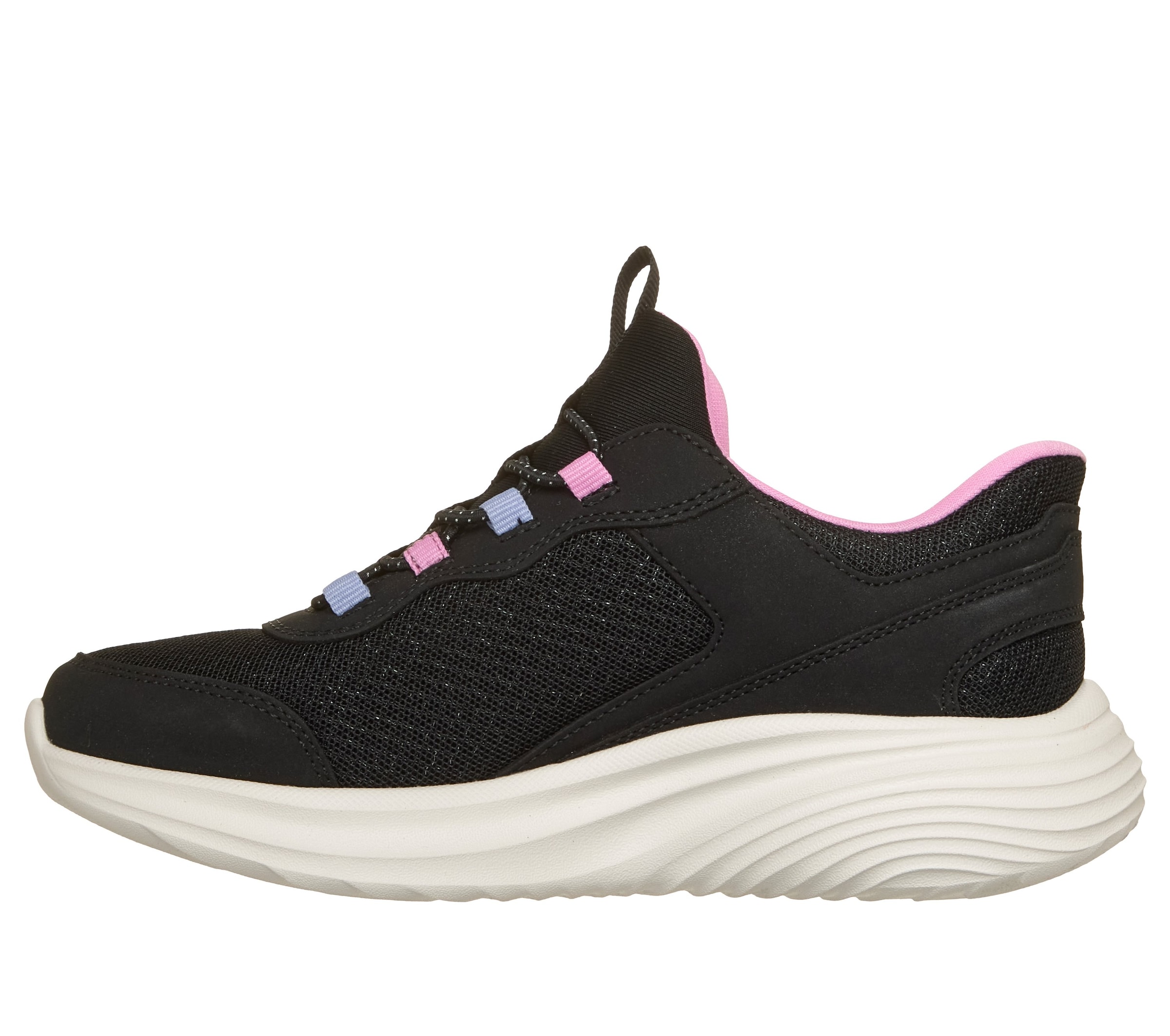 Skechers Slip-On Sneaker »BOUNDER PRO«  mit Elastik-Schnürsenkeln, Größenschablone zum Download