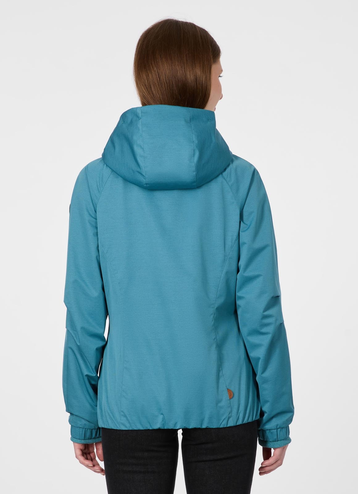 Ragwear Outdoorjacke »DIZZIE« mit Kapuze Wasserabweisend mit Kordelzug am Saum und Reißverschlusstaschen