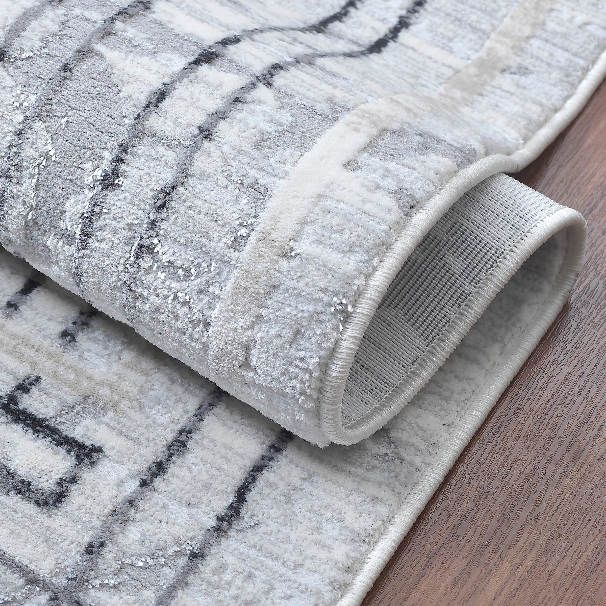 Sanat Teppich »Harmony 3214« rechteckig 12 mm Höhe abstrakter Kurzflorteppich, Wohnzimmer, auch als Läufer