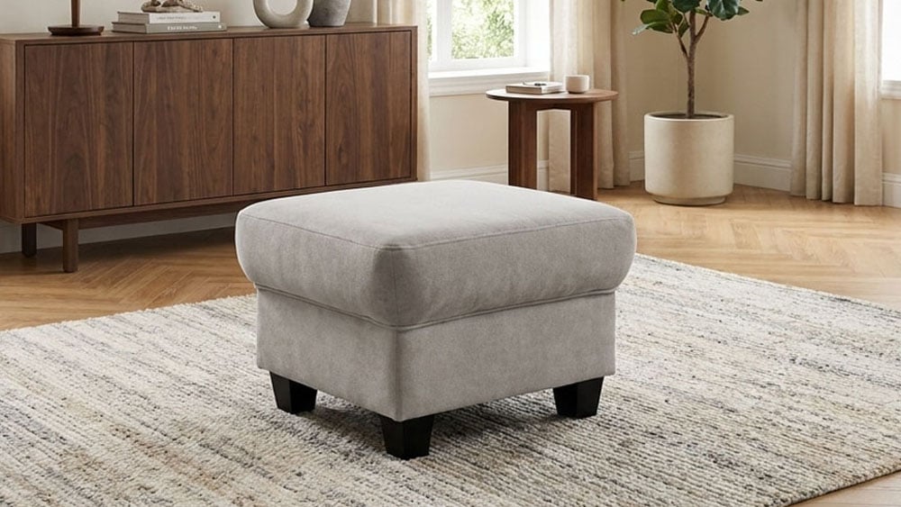 OTTO home Hocker »Silkeborg« Polsterhocker Silkeborg passend zum Sofa, Breite 59 cm