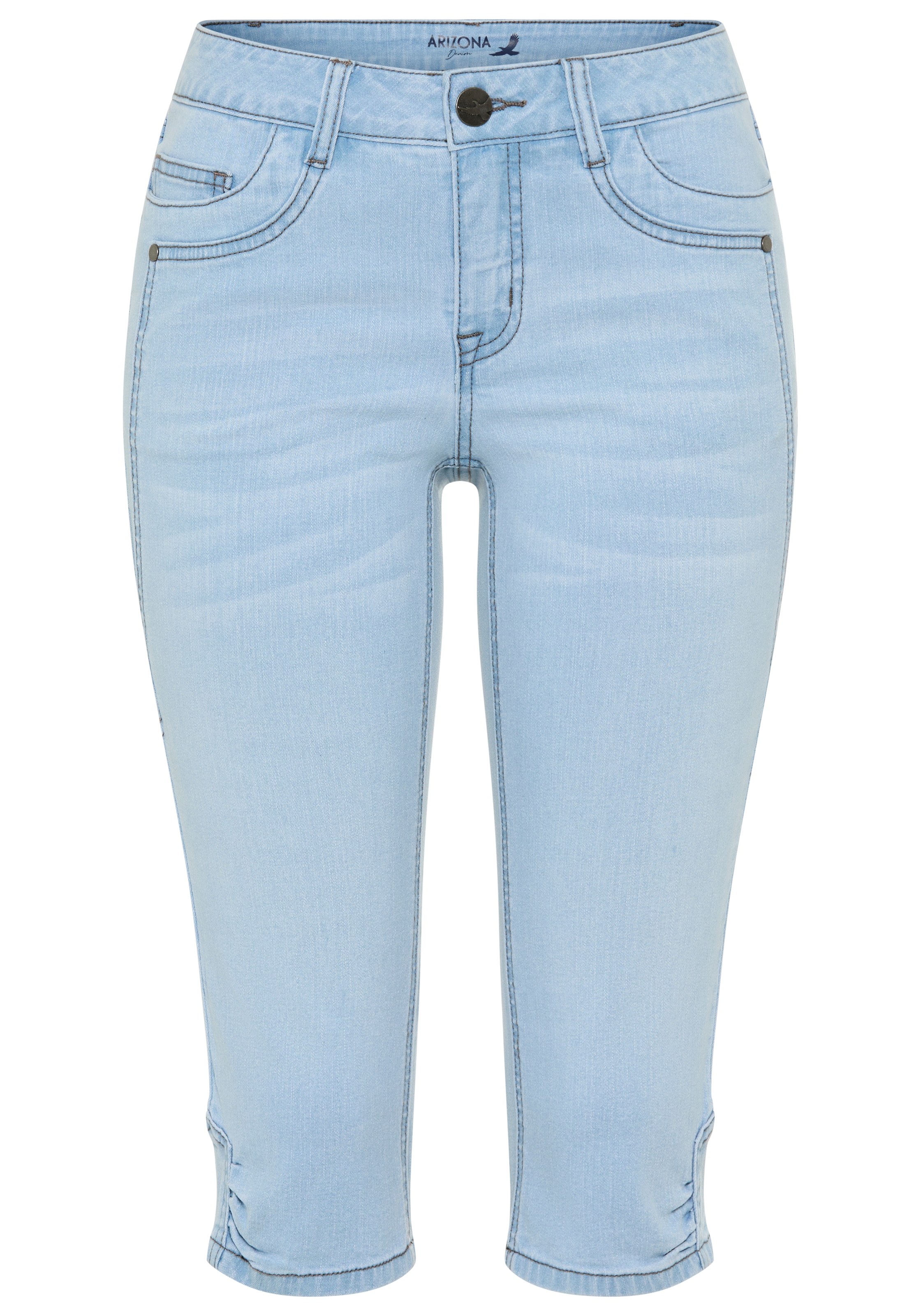 Arizona Caprijeans Skinny Fit, 3/4-Länge, mit Eingrifftaschen und Gesäßtaschen