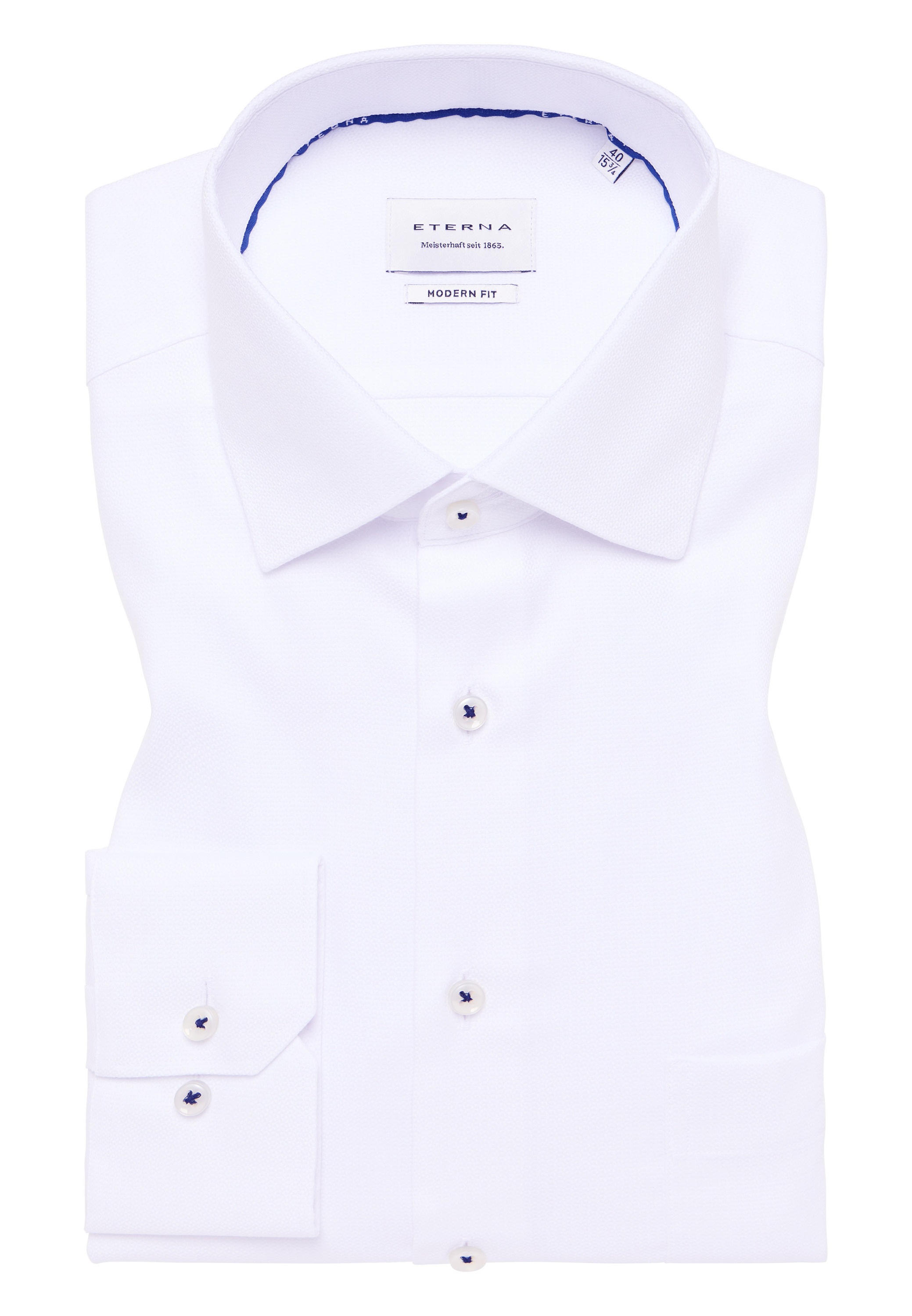 Eterna Langarmhemd »MODERN FIT«, NON IRON (bügelfrei)