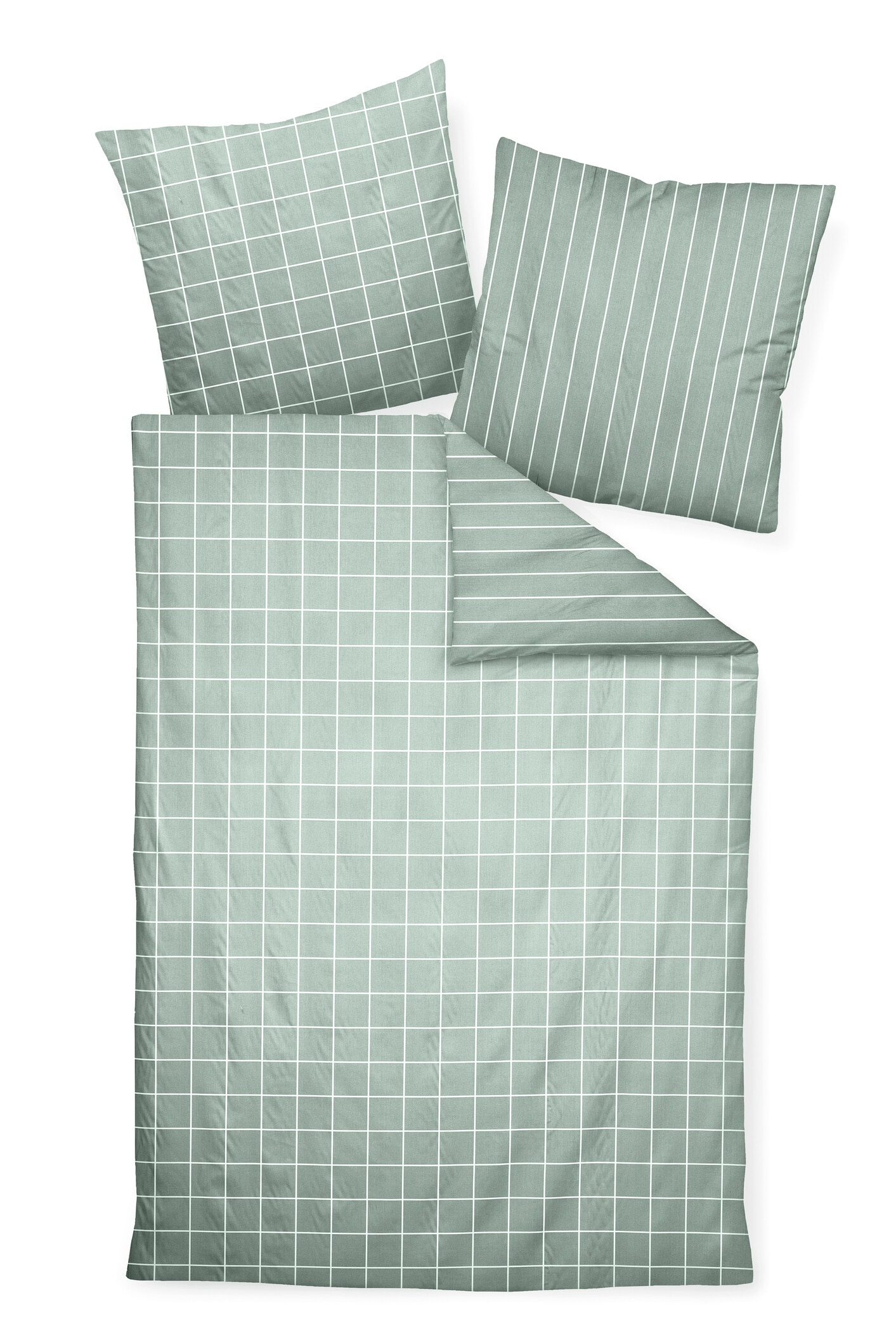 Janine Wendebettwäsche »Mako-Satin 39025 modern classic«