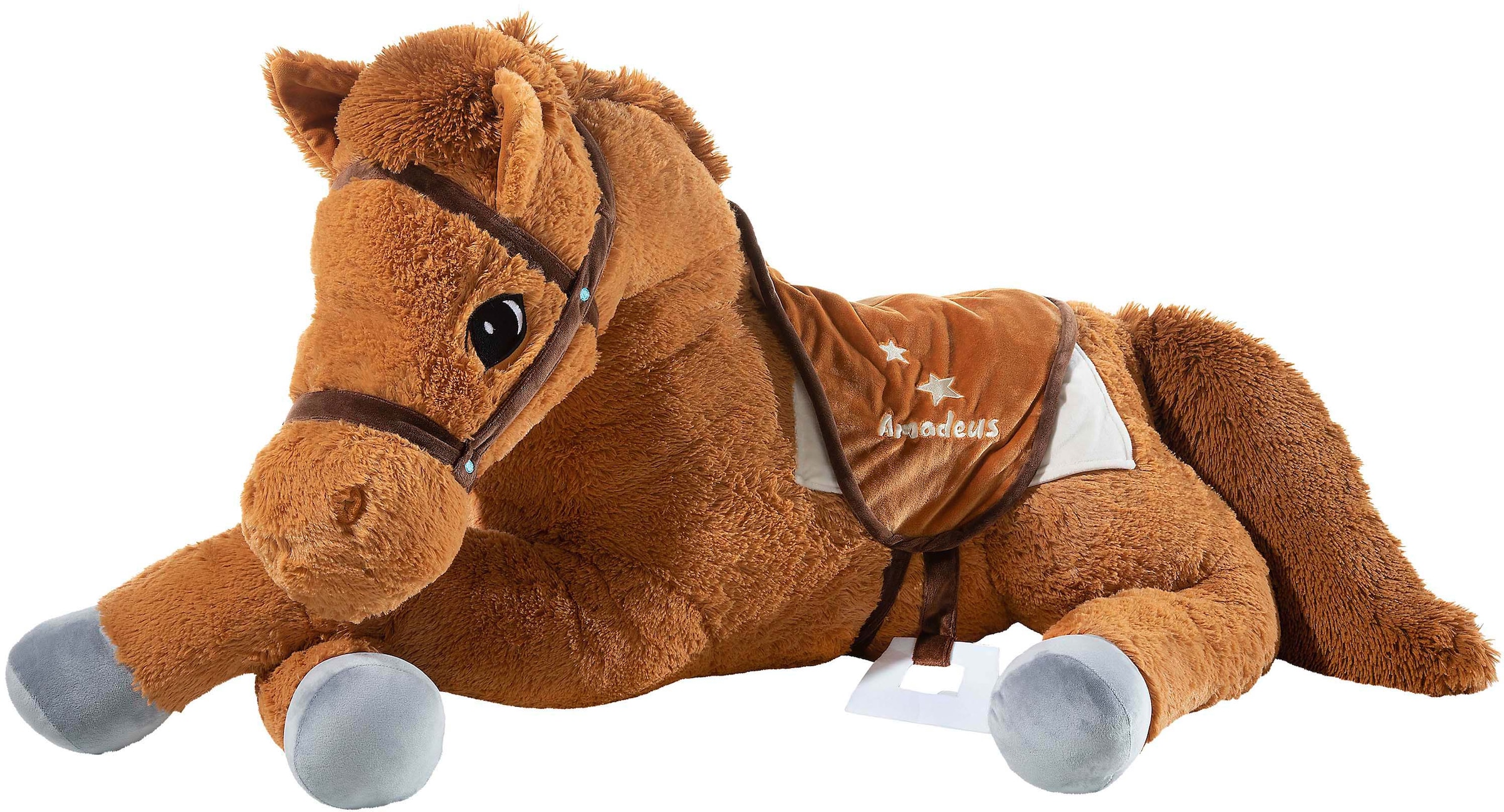 Heunec Kuscheltier »Bibi & Tina, Pferd Amadeus XXL soft« in braun