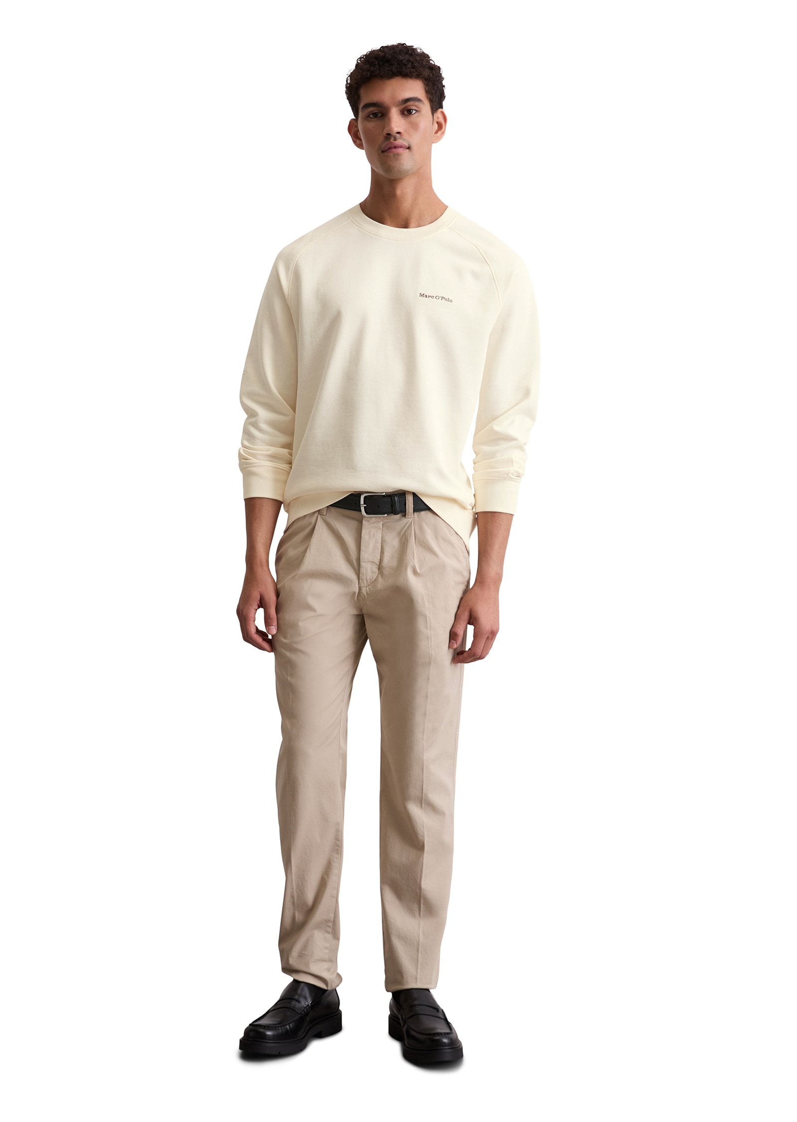 Marc O'Polo Sweatshirt, Rundhalsausschnitt, regular fit, Rückendruck