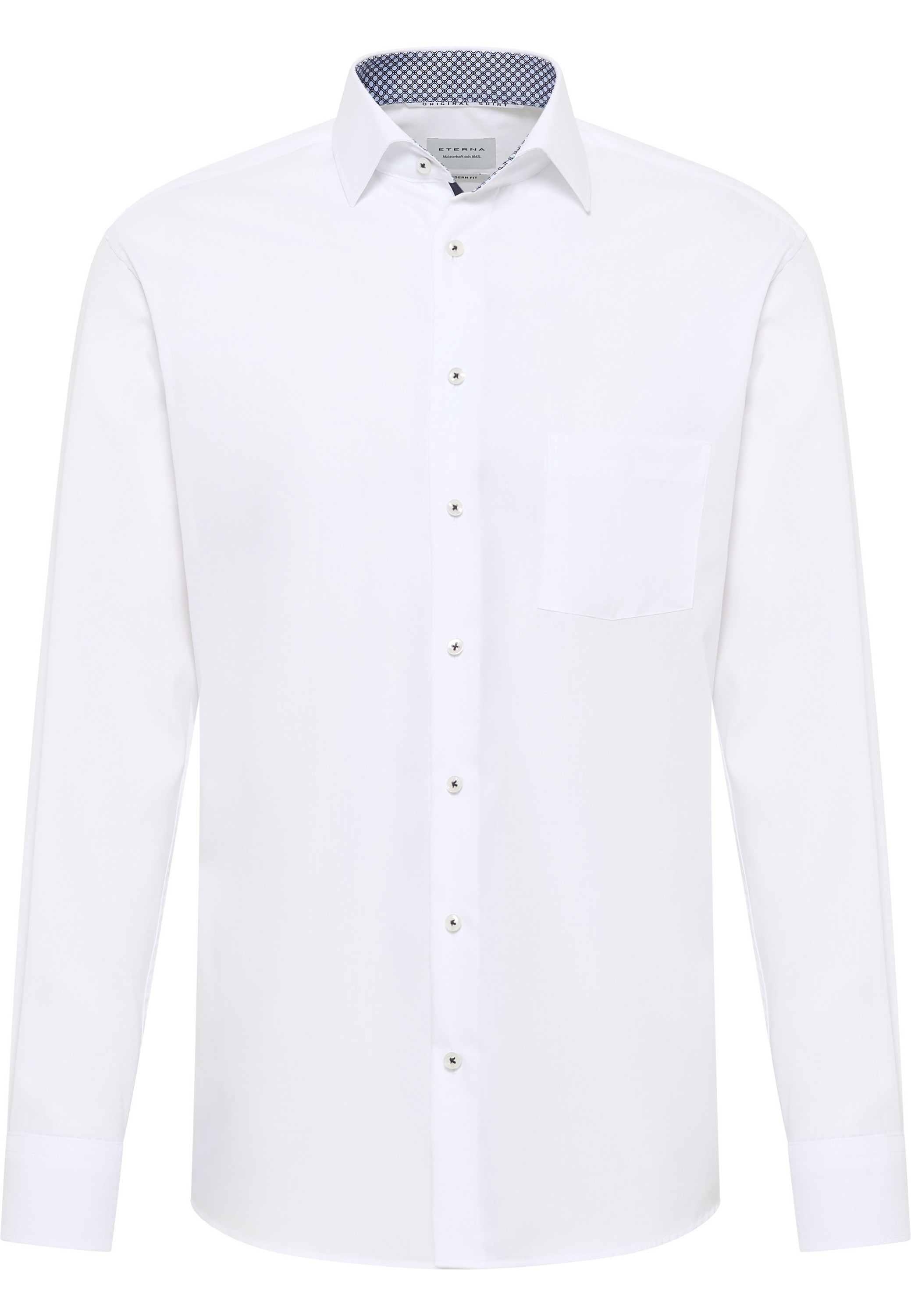 Eterna Langarmhemd »MODERN FIT«, NON IRON (bügelfrei)
