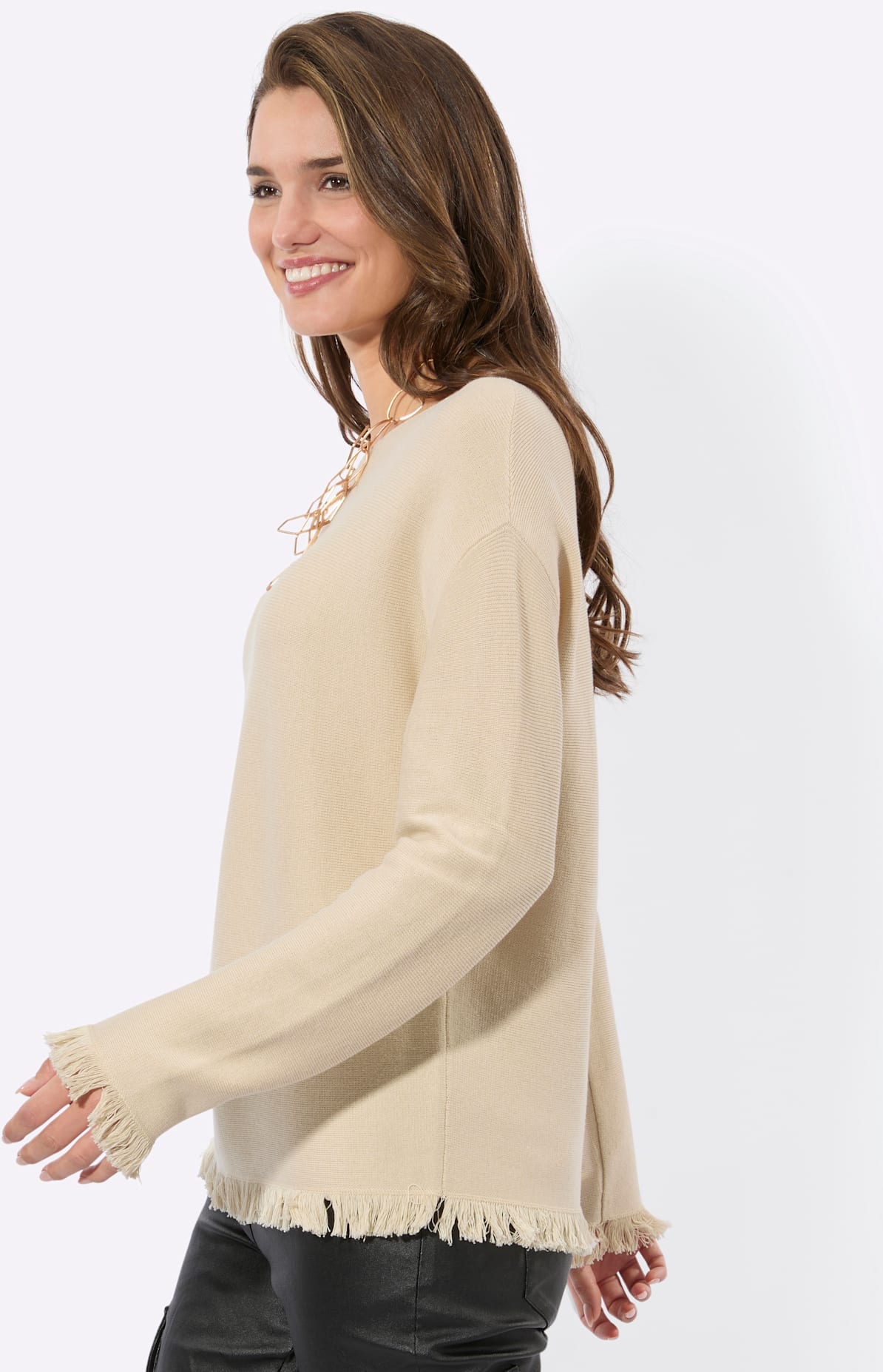 Inspirationen Strickpullover »Langarm-Pullover«