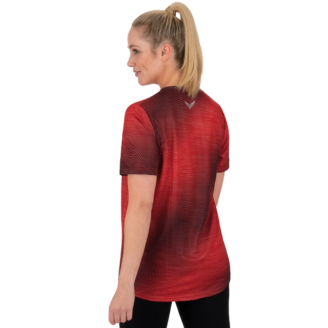 Trigema T-Shirt »TRIGEMA COOLMAX® Sportshirt mit modischem Druck« bestellen  online bei OTTO