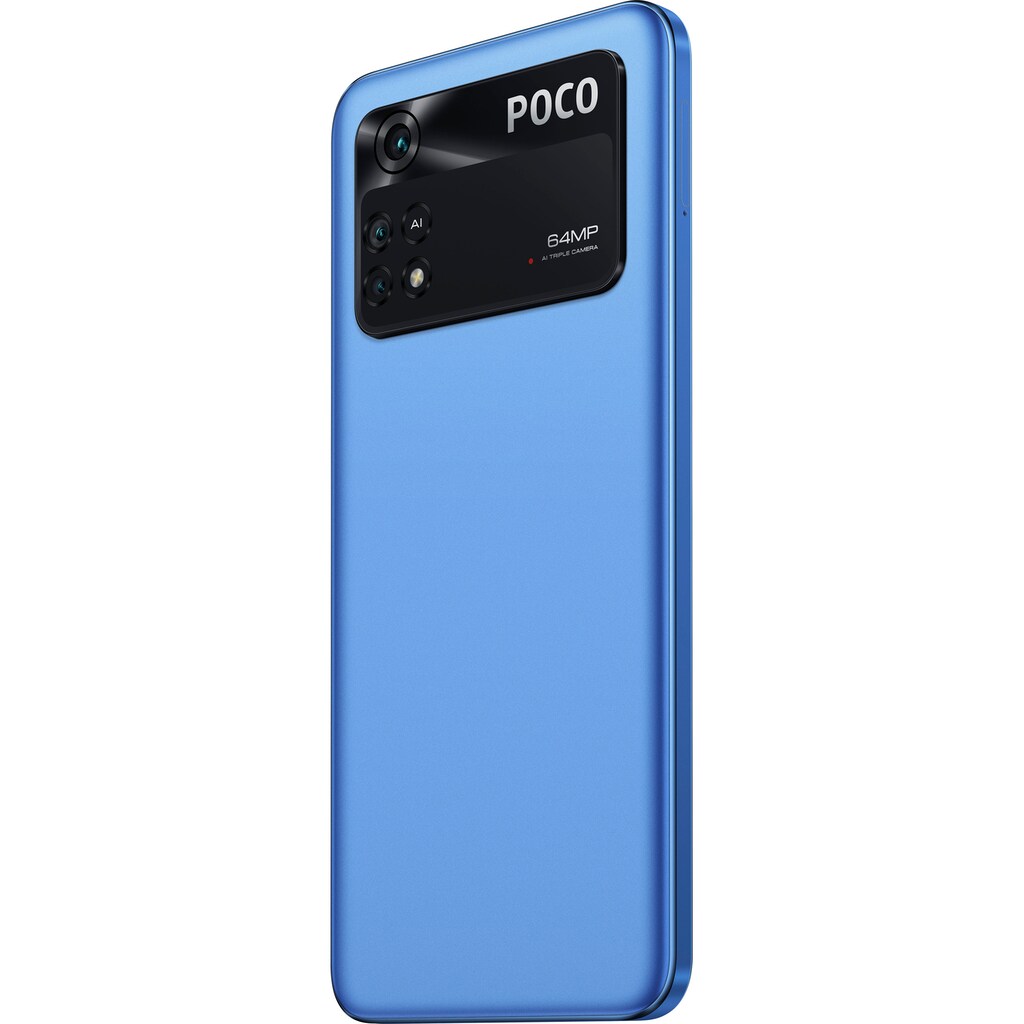 Xiaomi Smartphone »POCO M4 Pro«, Cool Blue, 16,33 cm/6,43 Zoll, 128 GB Speicherplatz, 64 MP Kamera