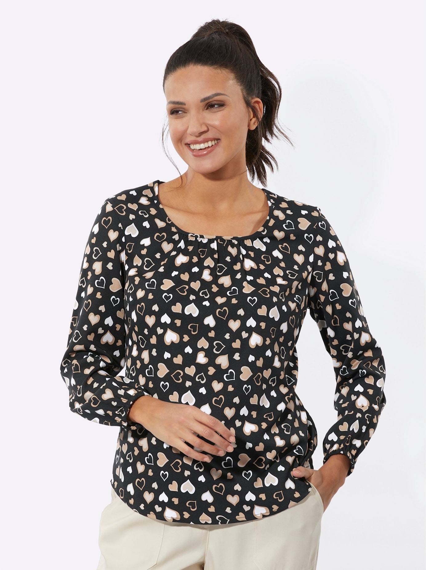 Classic Basics Schlupfbluse