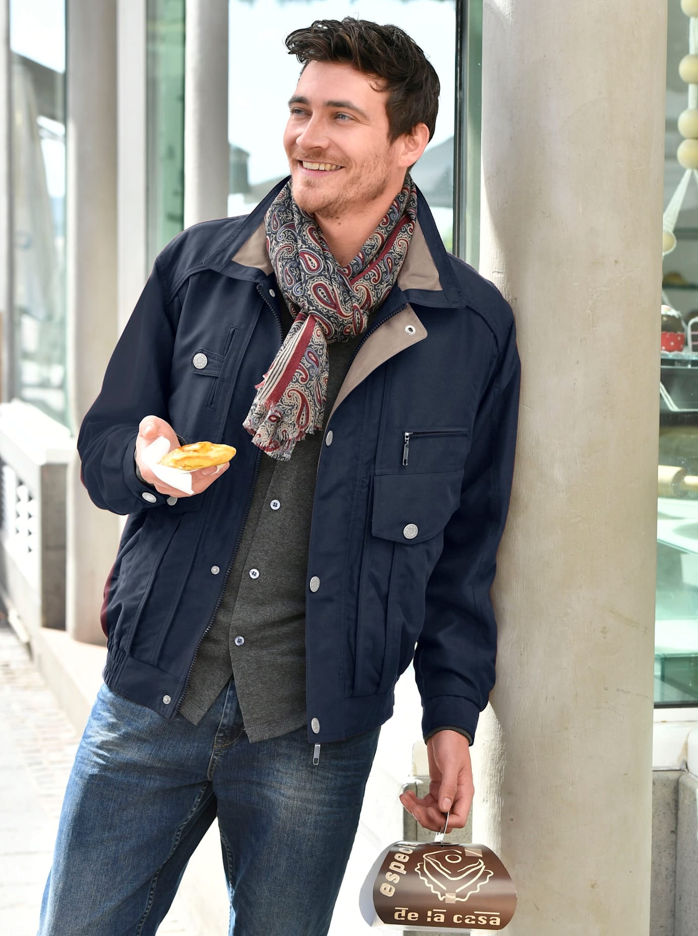 Marco Donati Blouson, ohne Kapuze
