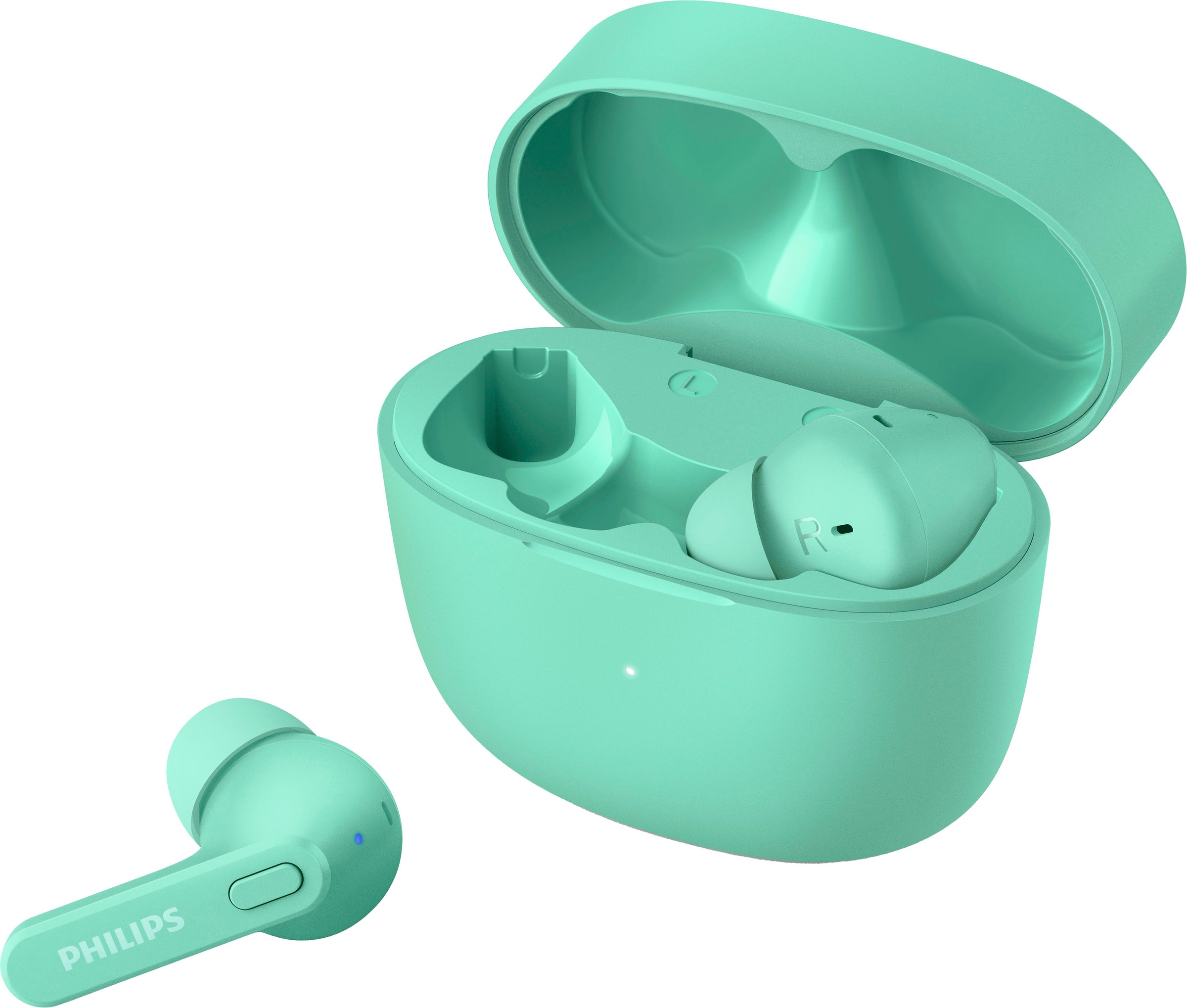 Philips wireless In-Ear-Kopfhörer »TAT2206«, Bluetooth-A2DP Bluetooth-AVRCP Bluetooth-HSP, True Wireless-Multi-Point-Verbindung-Rauschunterdrückung-integrierte Steuerung für Anrufe und Musik