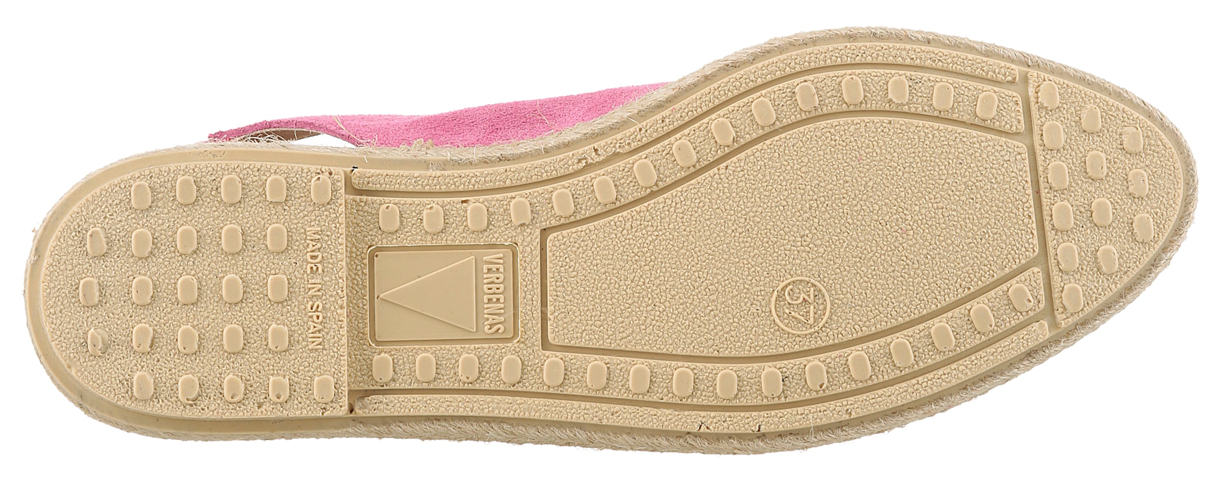 VERBENAS Slingsandale »Kiara Serraje«, Sommerschuh, Sling, Urlaubschuh mit Juterahmen